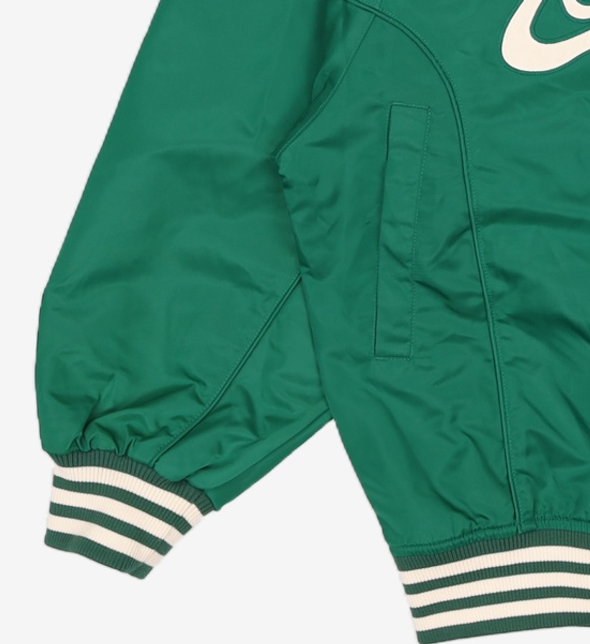 예스아이씨(YESEYESEE) High Neck Stadium Jacket Green L