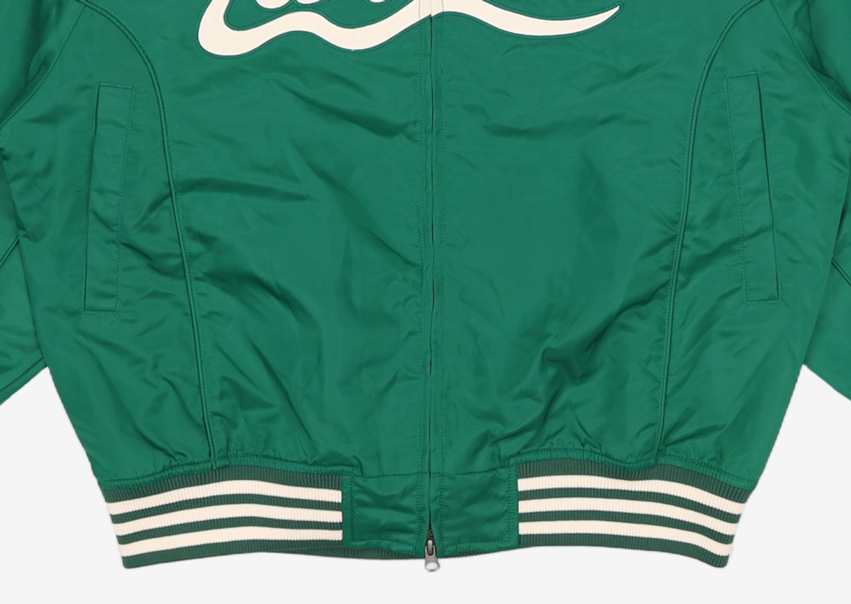 예스아이씨(YESEYESEE) High Neck Stadium Jacket Green L