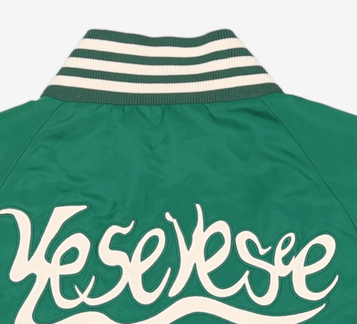 예스아이씨(YESEYESEE) High Neck Stadium Jacket Green L