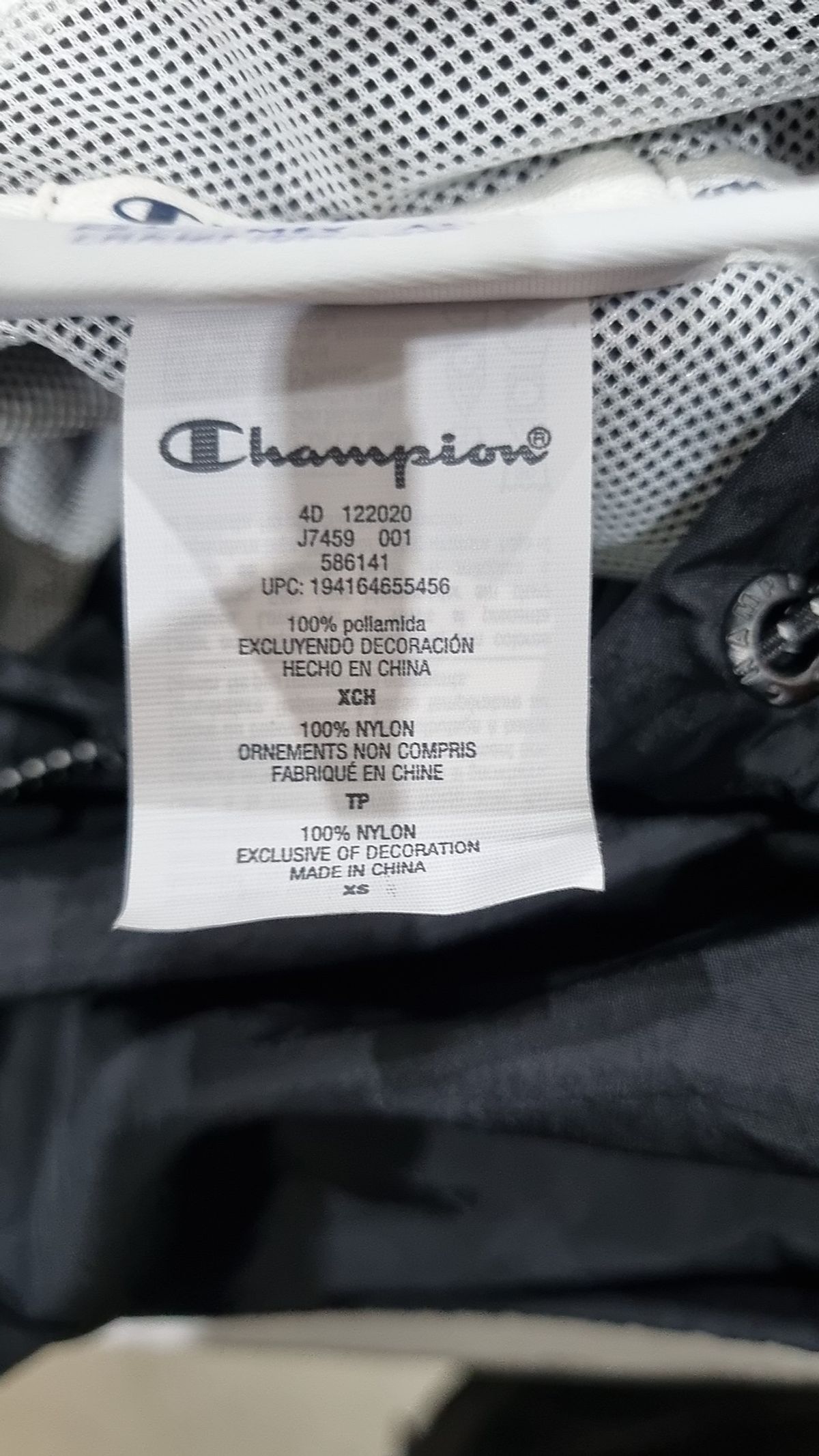 챔피온(CHAMPION) 나일론/코치 재킷 XS