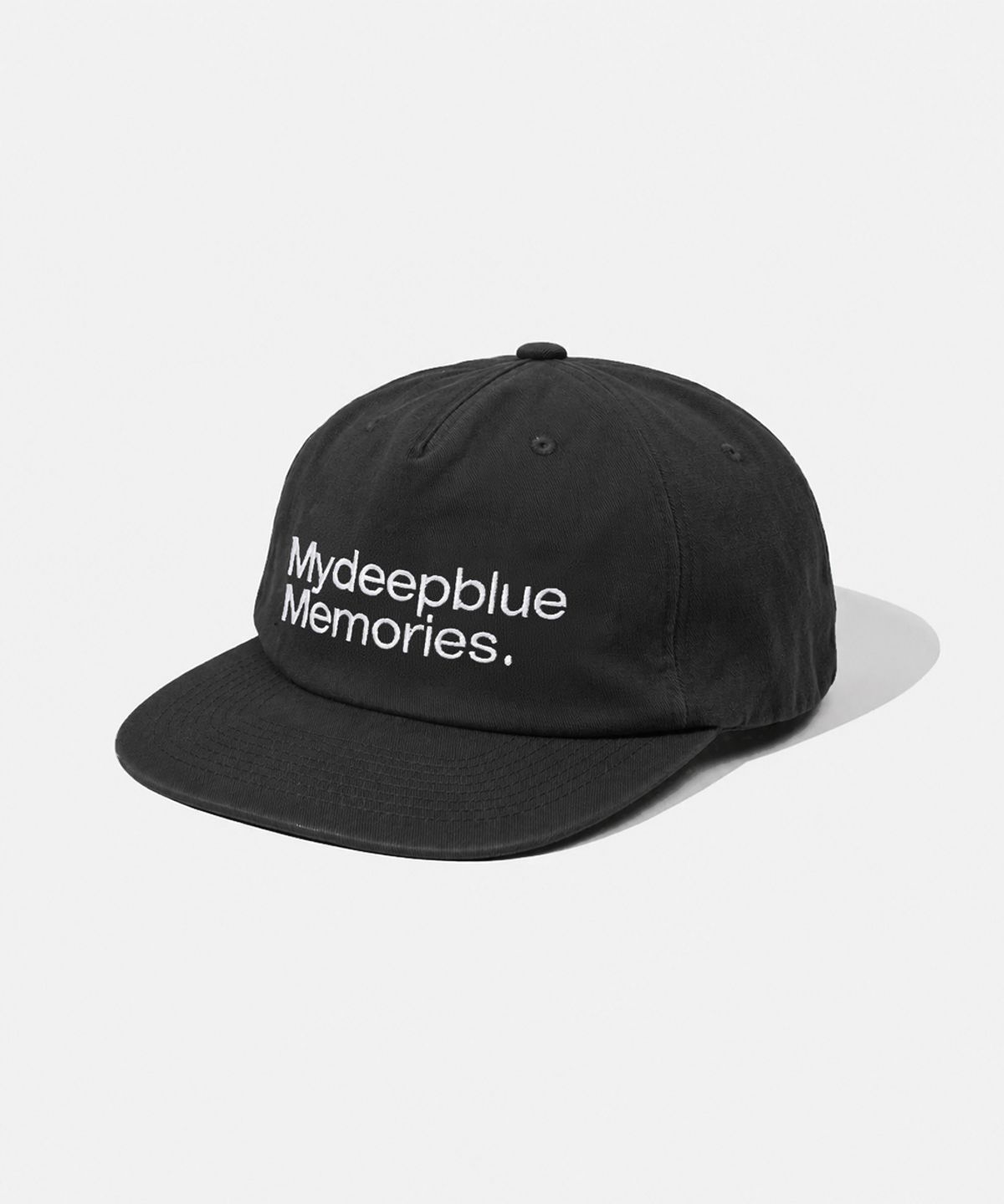 마이딥블루메모리즈(MY DEEP BLUE MEMORIES) (5 PANEL)MM MY TEXT CAP (BLACK)