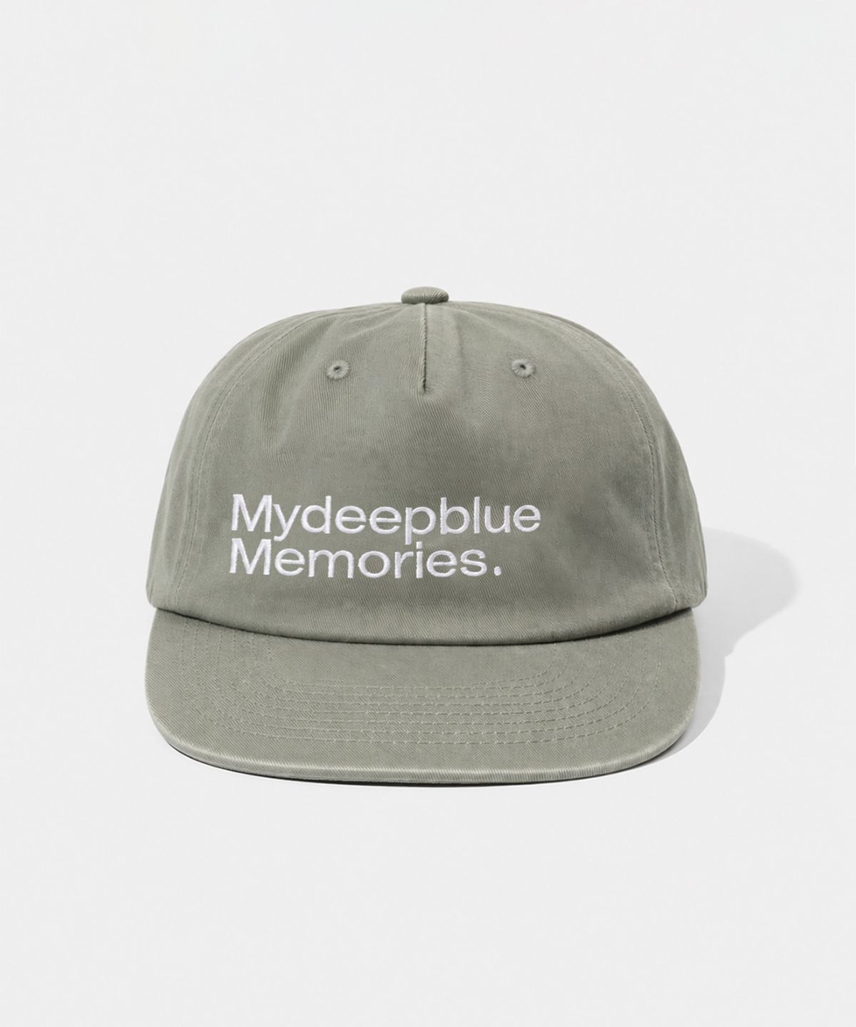 마이딥블루메모리즈(MY DEEP BLUE MEMORIES) (5 PANEL)MM MY TEXT CAP (KHAKI)
