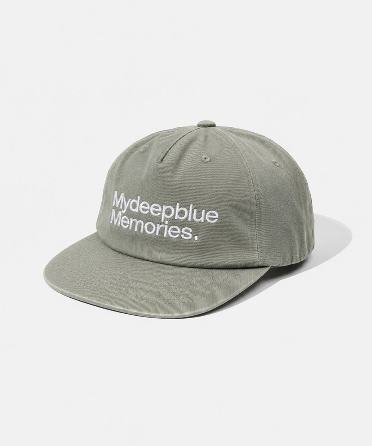 마이딥블루메모리즈(MY DEEP BLUE MEMORIES) (5 PANEL)MM MY TEXT CAP (KHAKI)