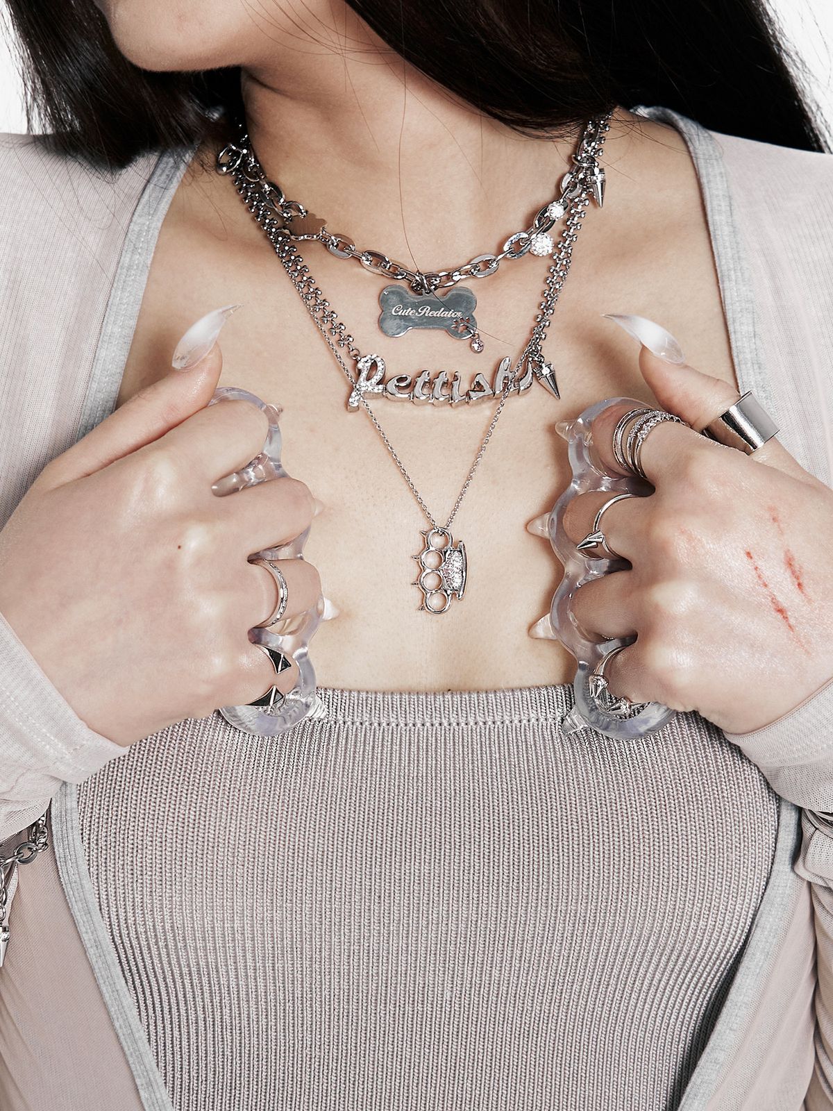 세이지가(SAGEGA) Paw Knuckle Necklace