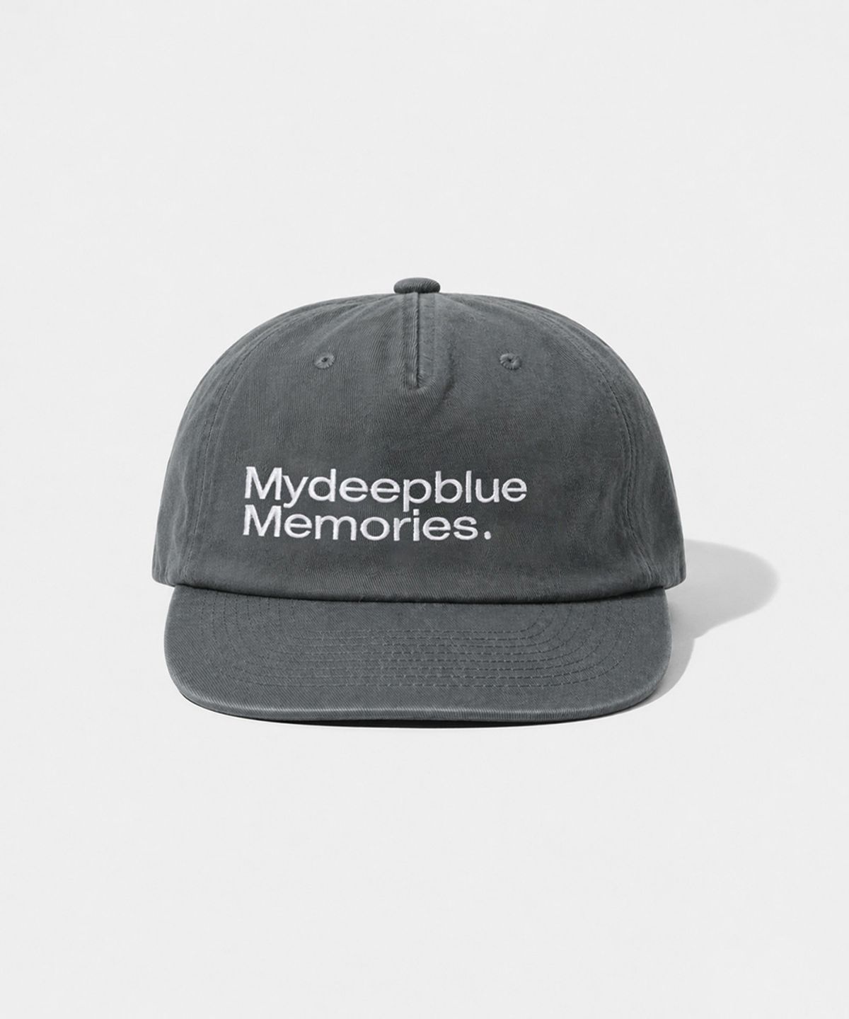 마이딥블루메모리즈(MY DEEP BLUE MEMORIES) (5 PANEL)MM MY TEXT CAP (CHARCOAL)
