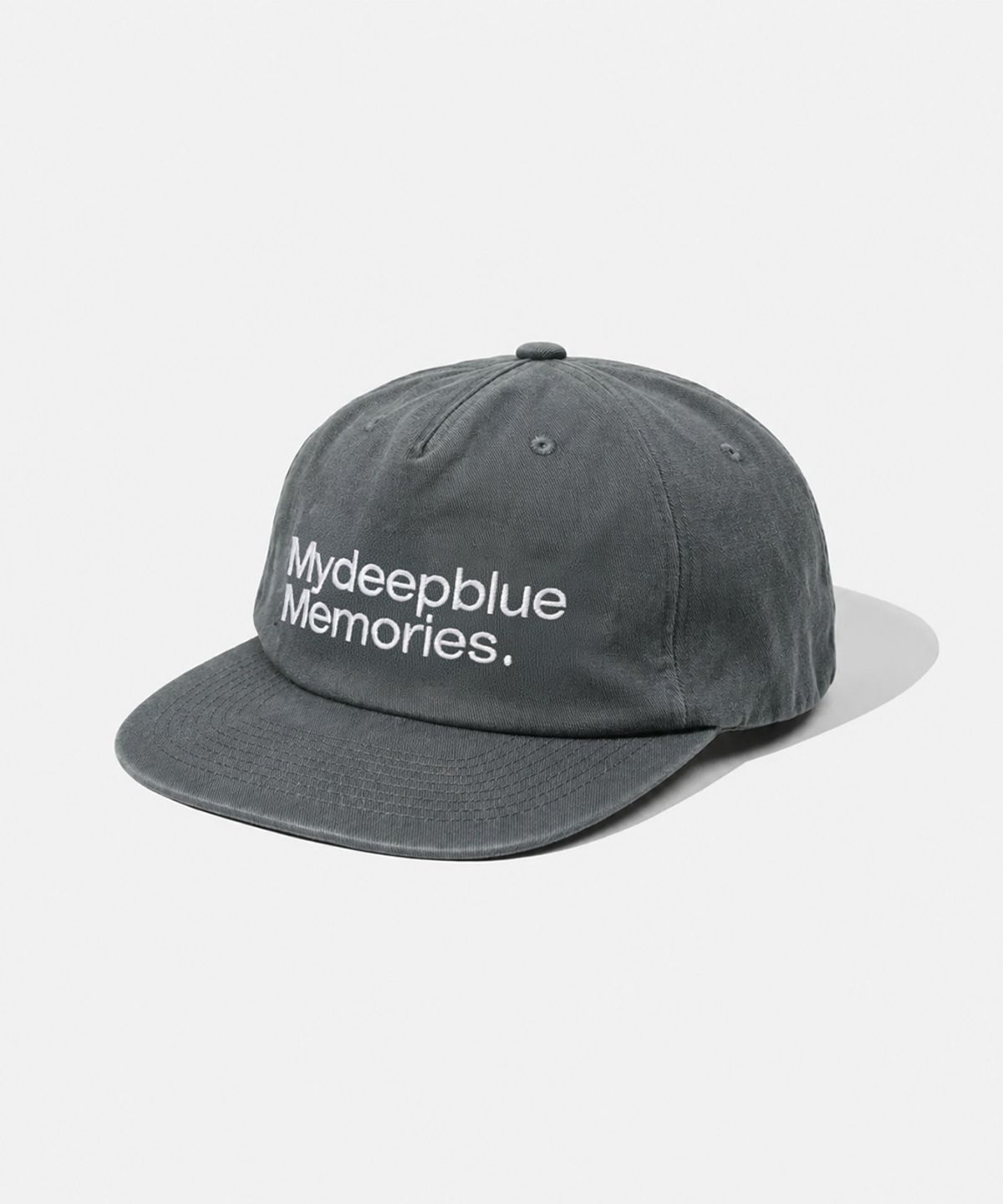 마이딥블루메모리즈(MY DEEP BLUE MEMORIES) (5 PANEL)MM MY TEXT CAP (CHARCOAL)
