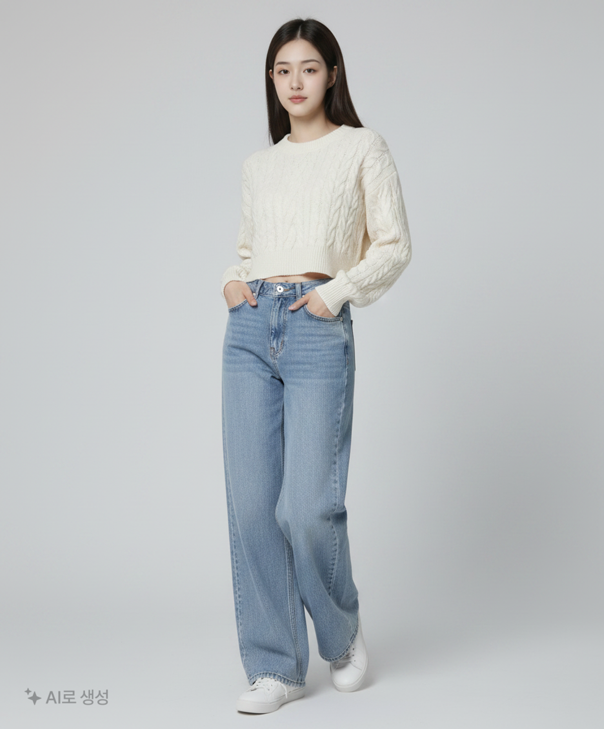 리(LEE) 청/데님 팬츠 25