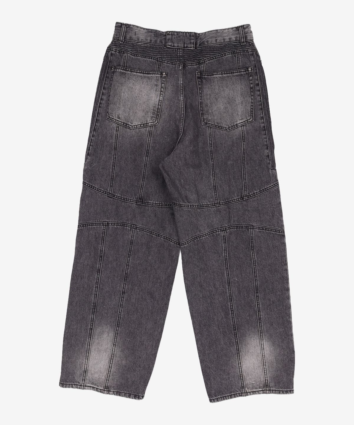 메종미네드(MAISON MINED) INCISION COMMA DENIM PANTS BLACK M