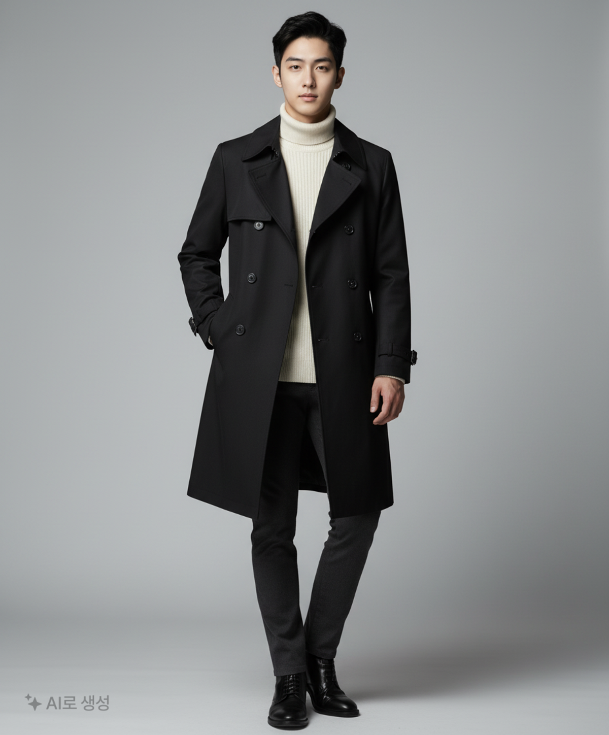 무신사 스탠다드(MUSINSA STANDARD) 봄 가을 코트 M