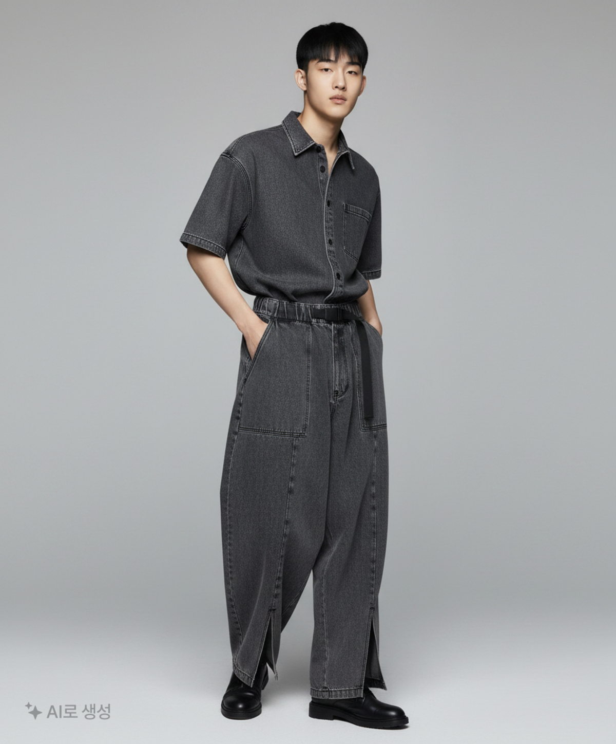 미니멀프로젝트(MINIMALPROJECT) 청/데님 팬츠 S