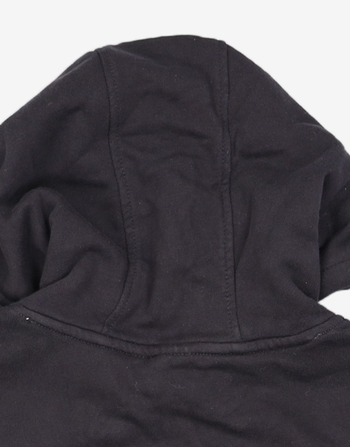 디키즈(DICKIES) 프렌치 테리 리니어 로고 후드 블랙 L