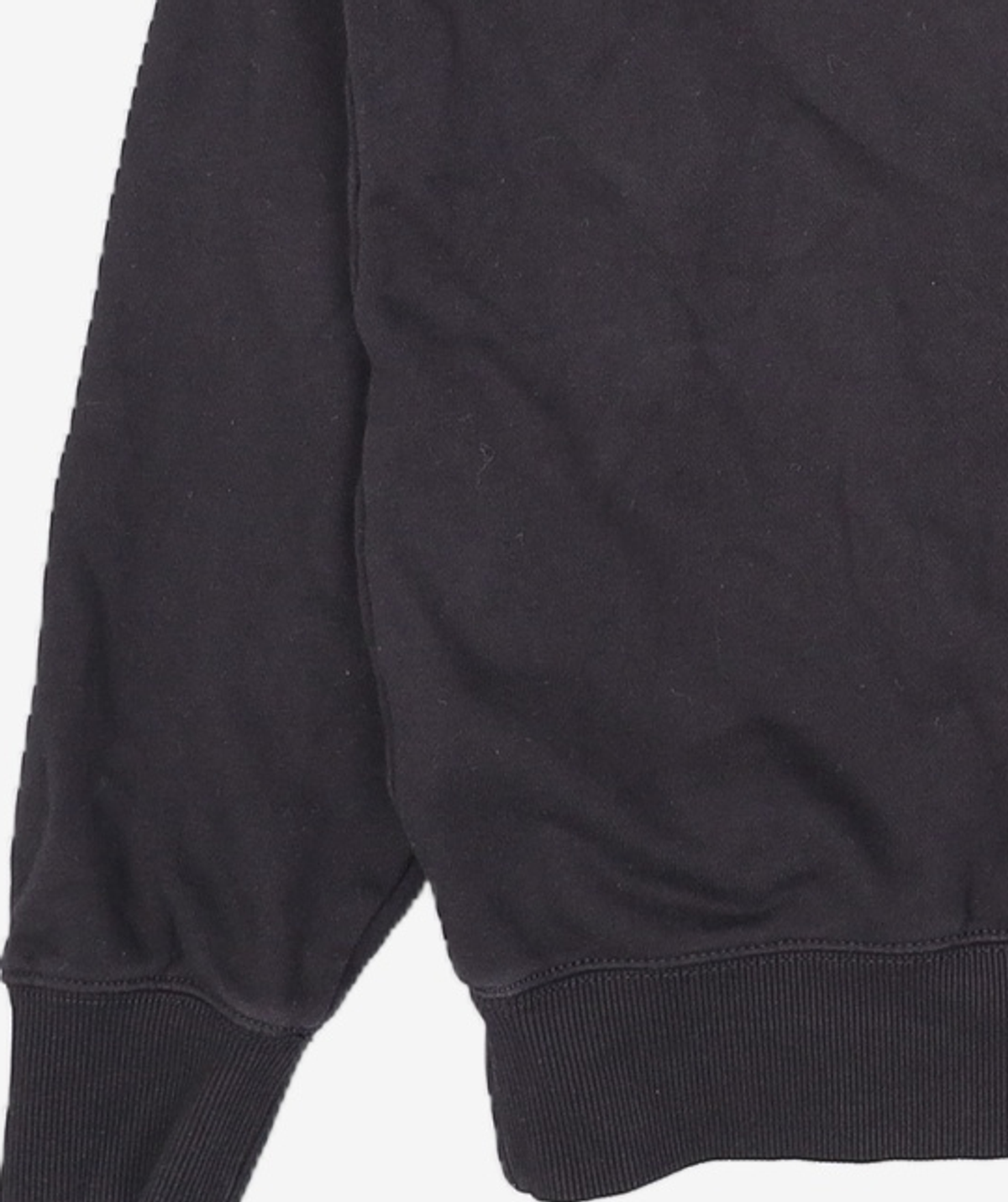 디키즈(DICKIES) 프렌치 테리 리니어 로고 후드 블랙 L