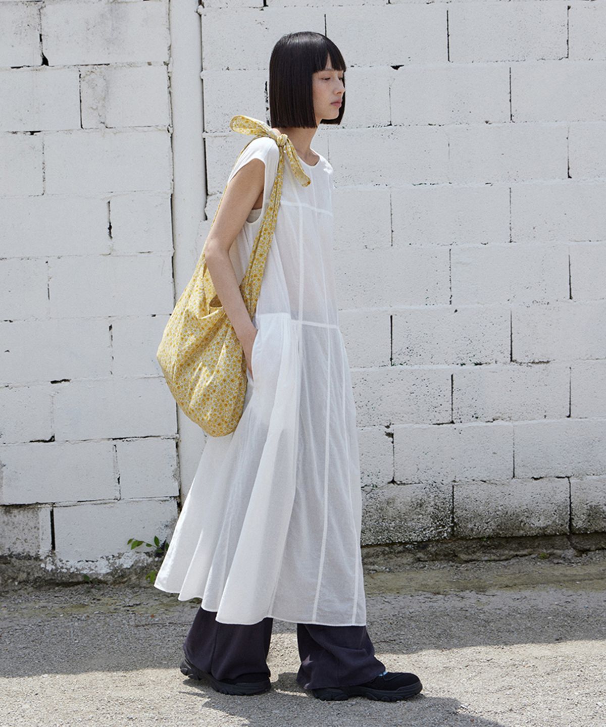 모노크롬(MONOCHROME) shoreditch one-piece (white)