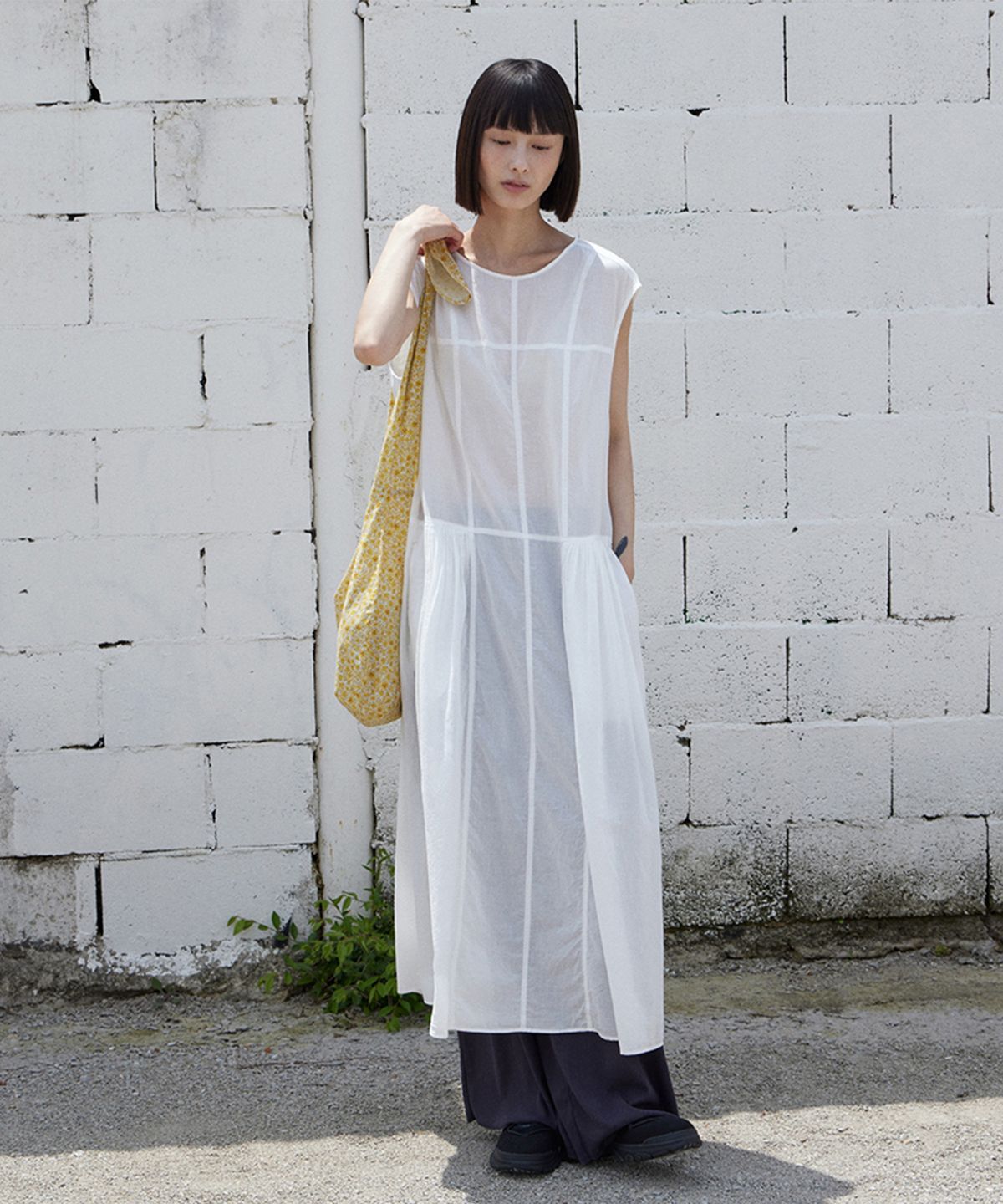 모노크롬(MONOCHROME) shoreditch one-piece (white)
