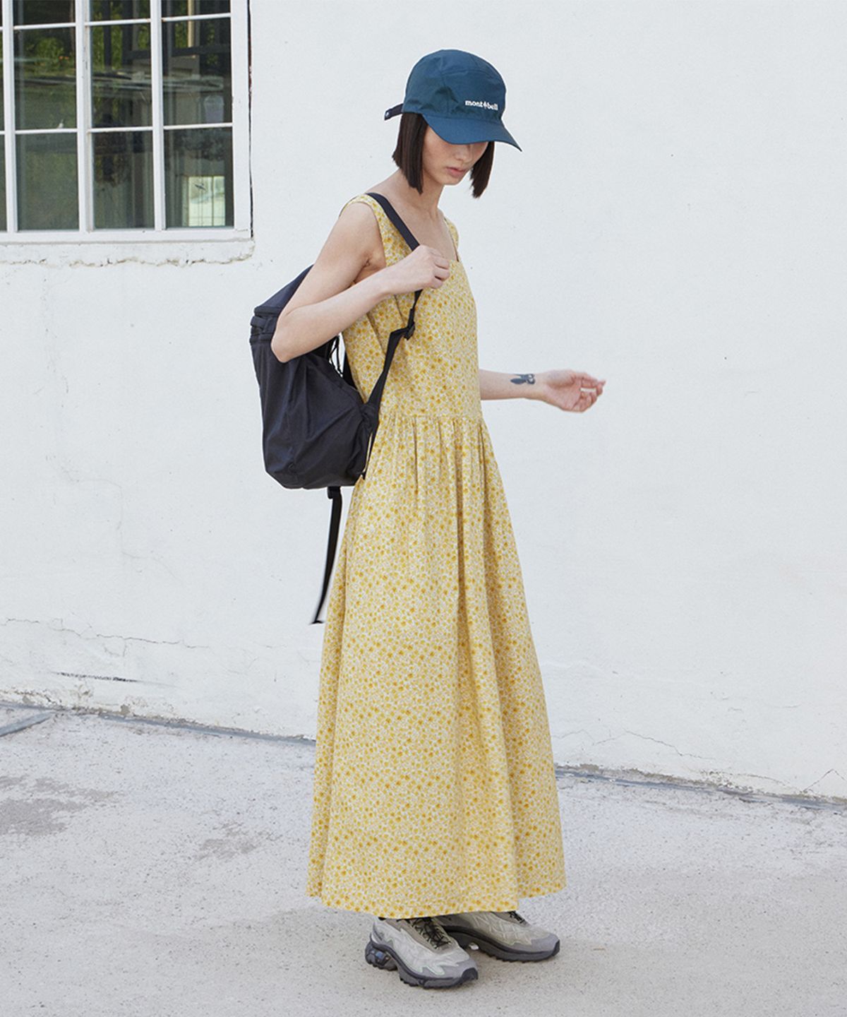 모노크롬(MONOCHROME) enya flower one-piece (yellow)