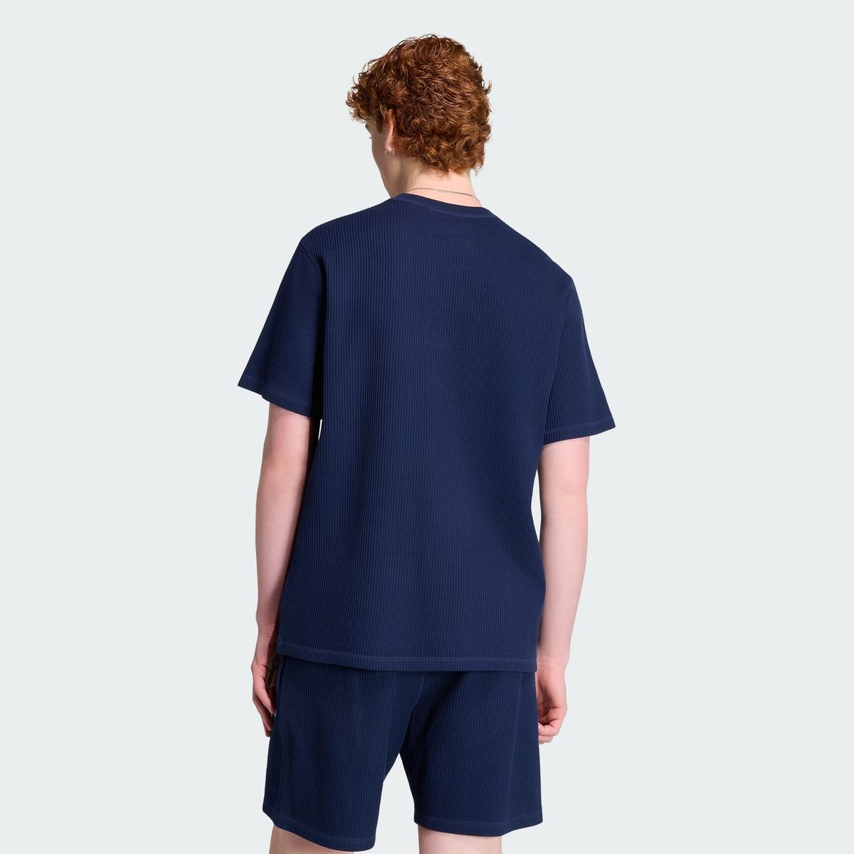 아디다스(ADIDAS) 트레포일 에센셜 와플 티셔츠 KT2444