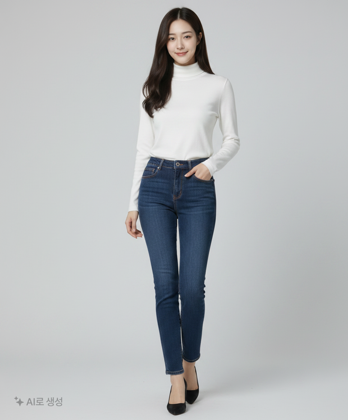 로엠(ROEM) 청/데님 팬츠 28