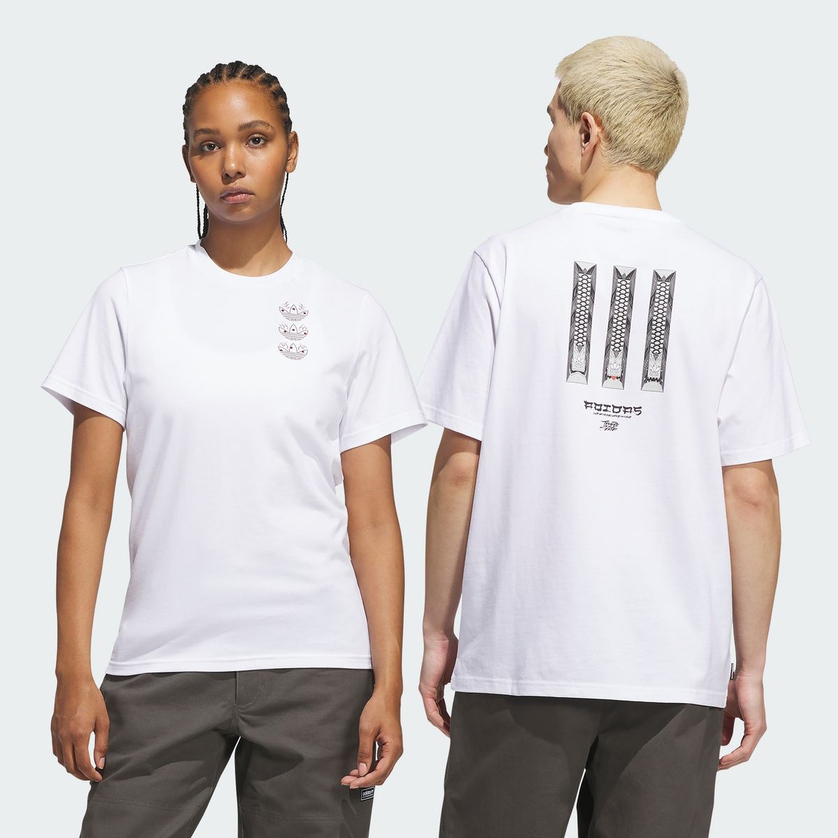아디다스(ADIDAS) 스케이트보딩 x 템플 오브 스케이트 클럽 티셔츠 KS4337
