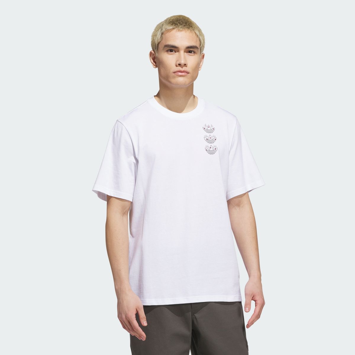 아디다스(ADIDAS) 스케이트보딩 x 템플 오브 스케이트 클럽 티셔츠 KS4337