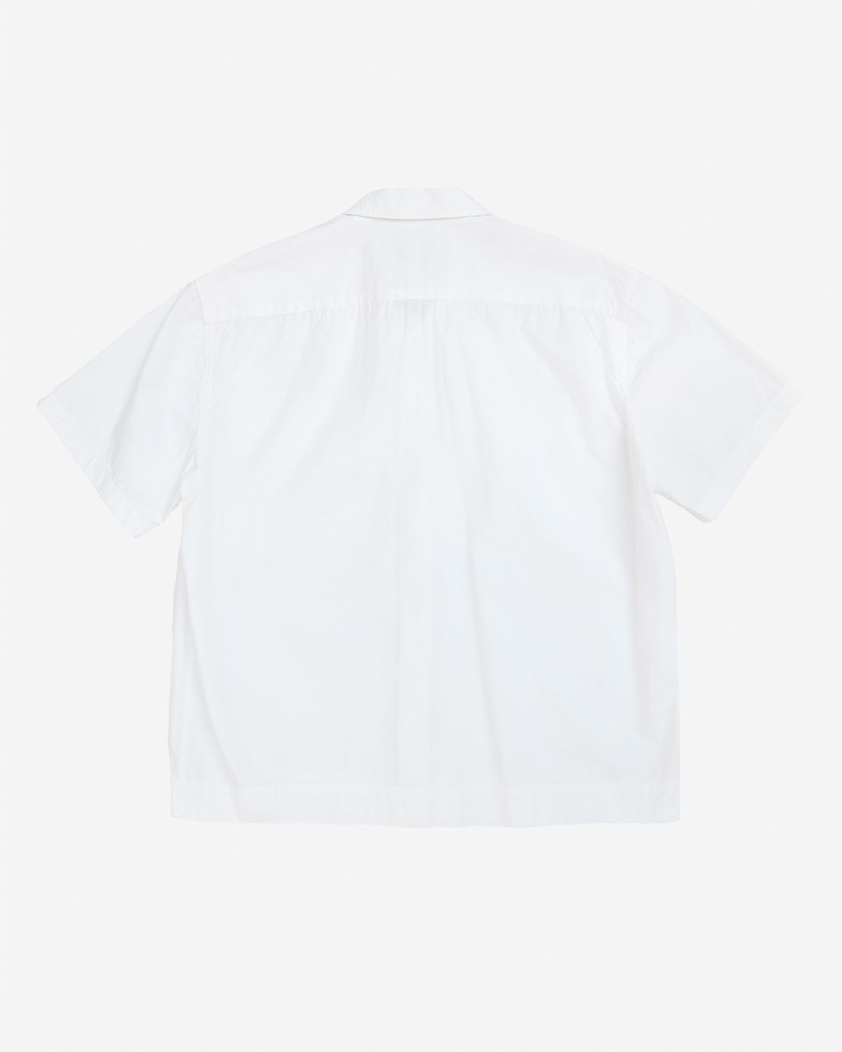 너버스(NERVOUS) SHORT SLEEVES SHIRT  _  white
