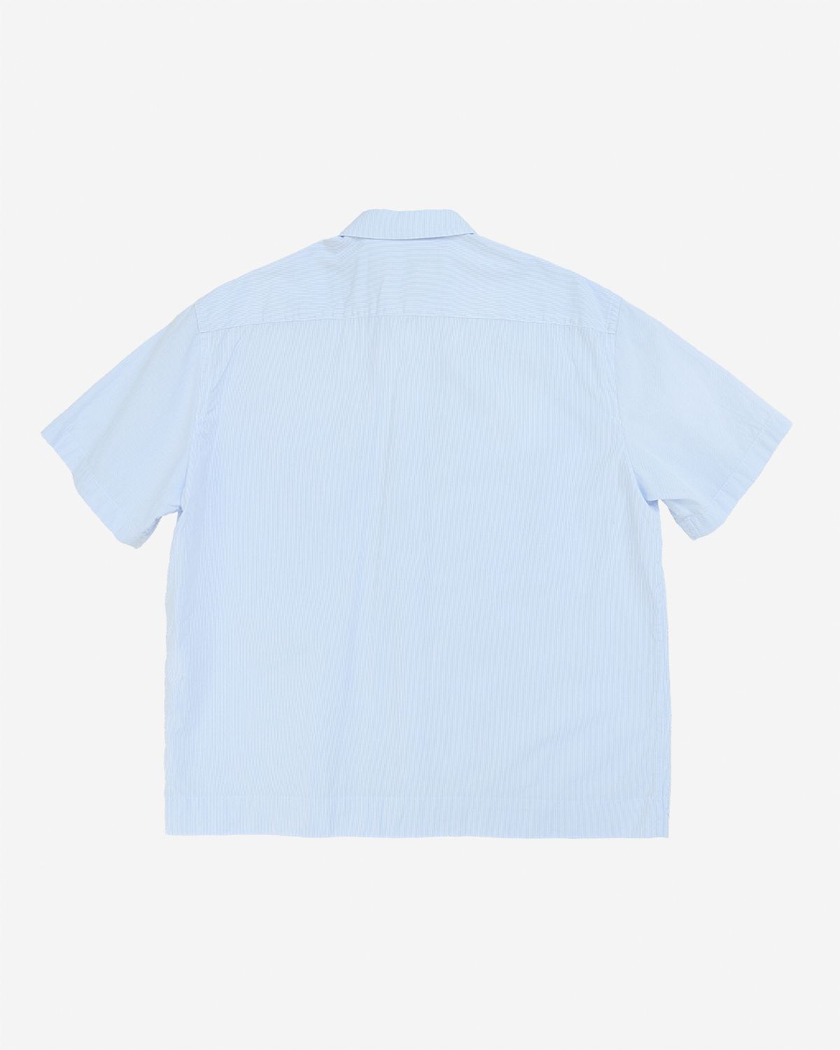 너버스(NERVOUS) SHORT SLEEVES SHIRT  _  blue stripe