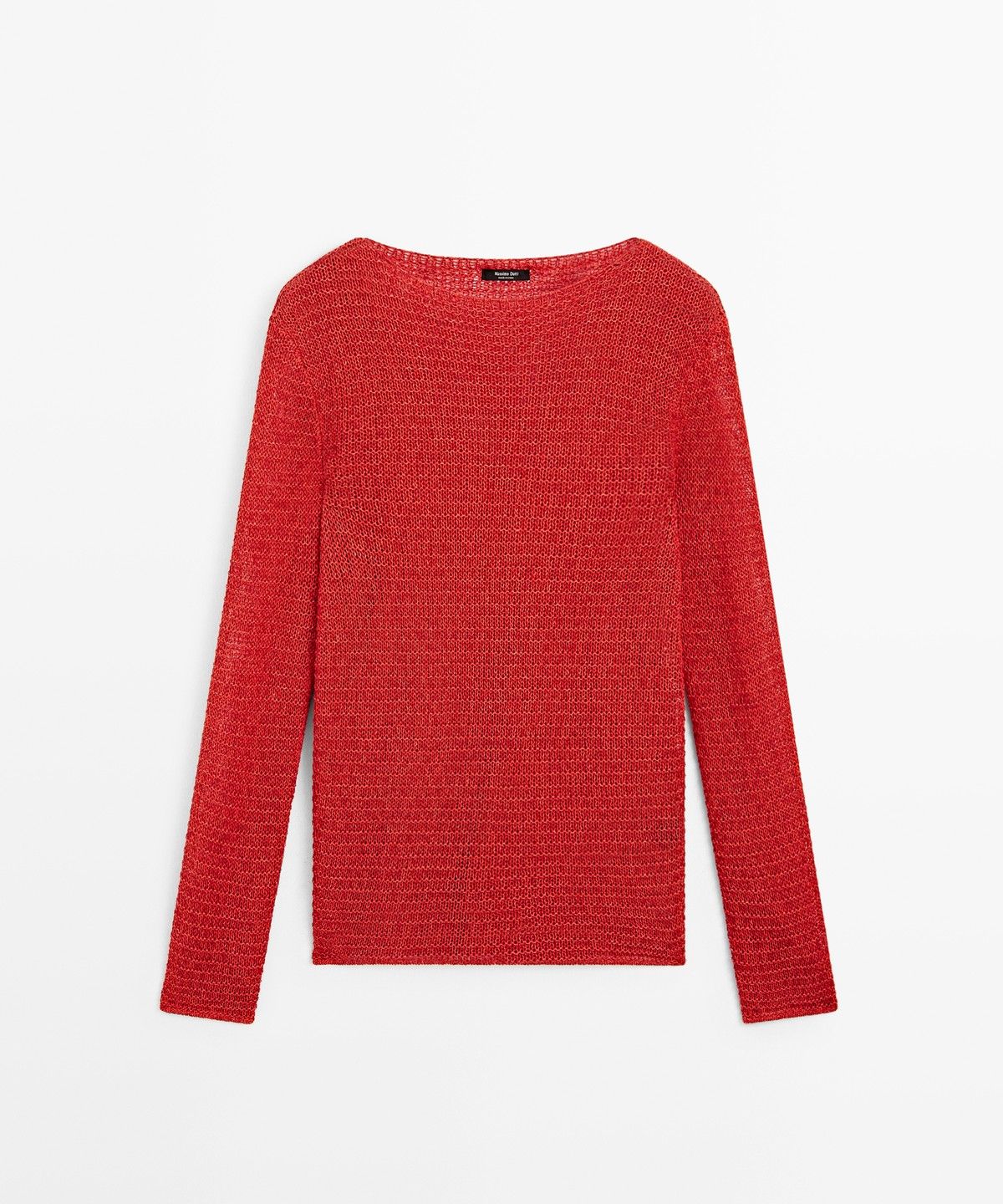 마시모두띠(MASSIMO DUTTI) 보트넥 니트 스웨터
