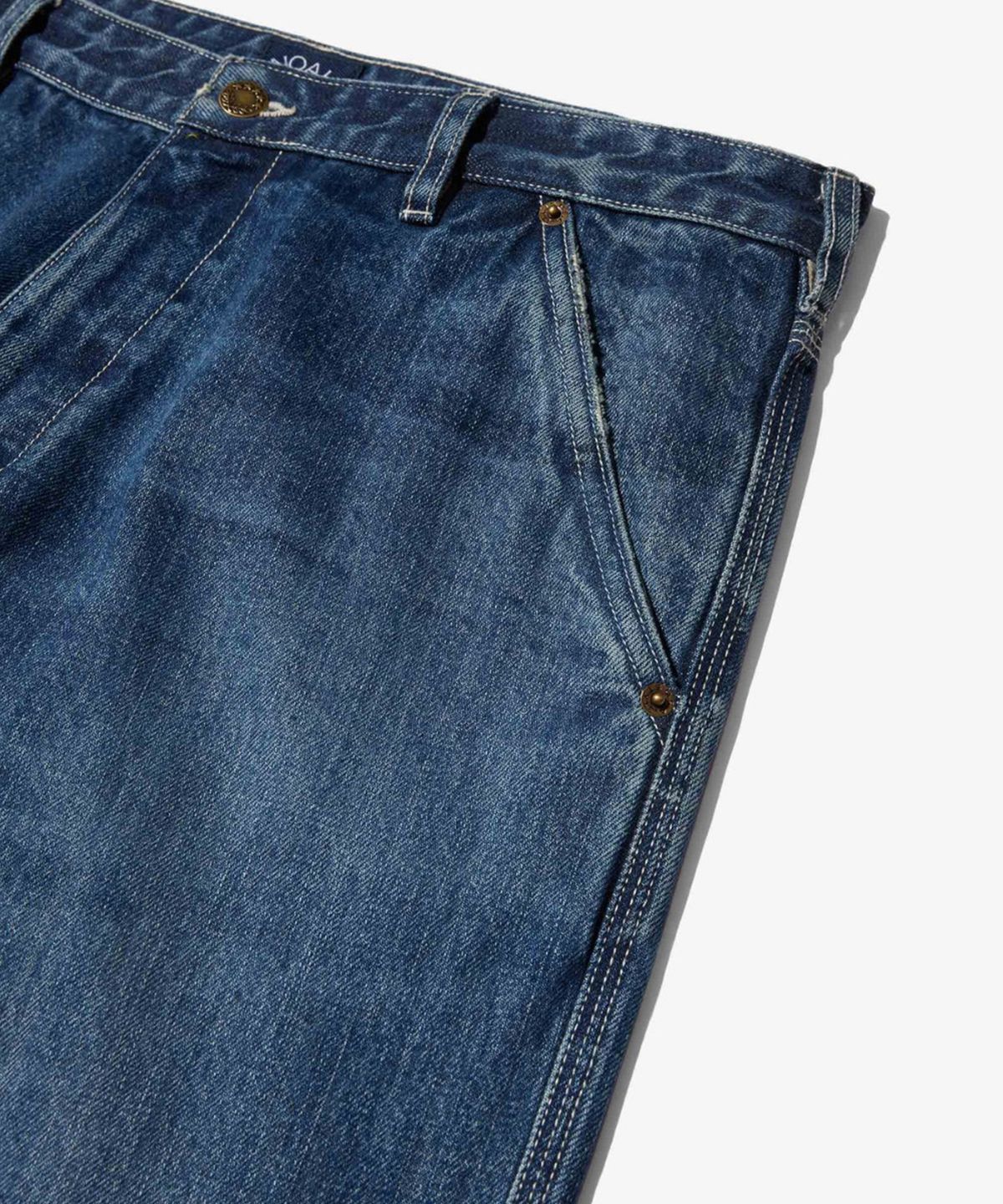 노아(NOAH) (U) 데님 던거리 미디움 워시 DENIM DUNGAREE MEDIUM WASH