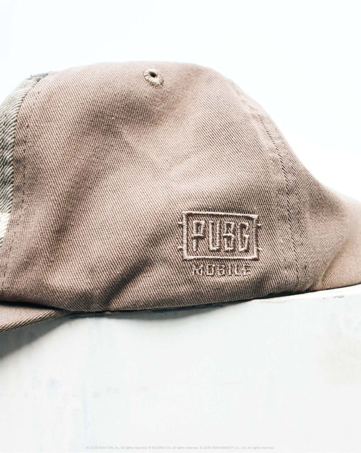 999휴머니티(999HUMANITY) 9un 9un 9un CAP (CAMO BEIGE)