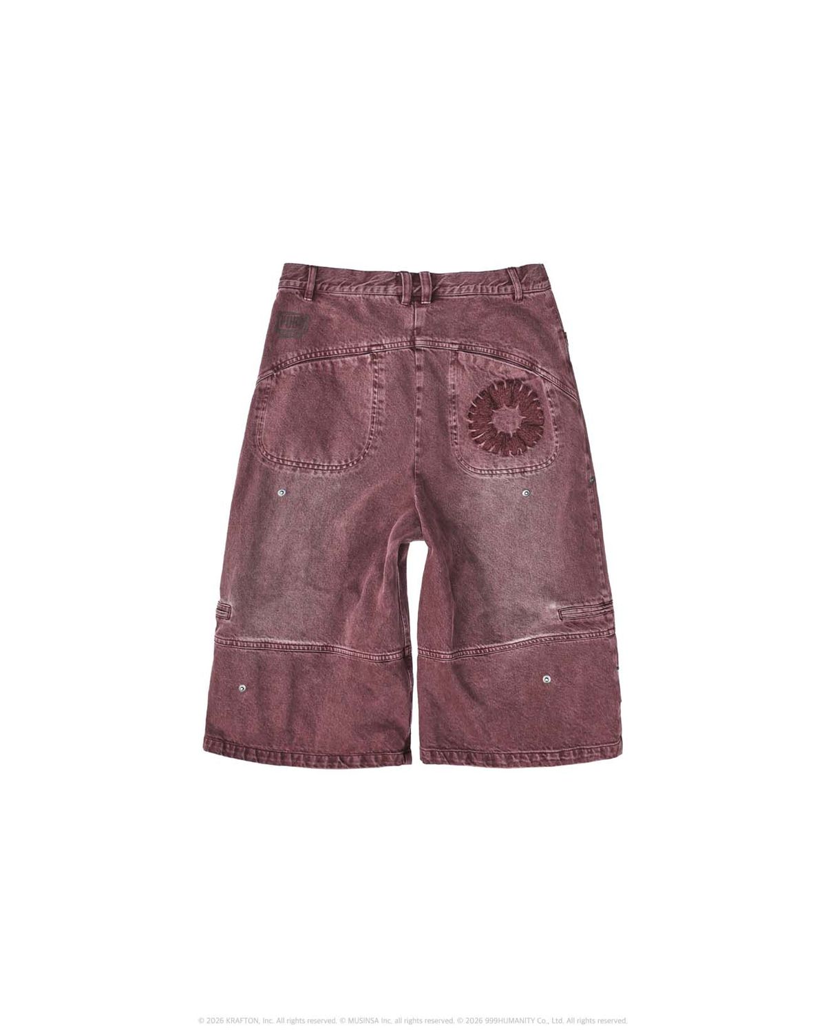 999휴머니티(999HUMANITY) Detachable CARGO POCKET PANT (PURPLE)
