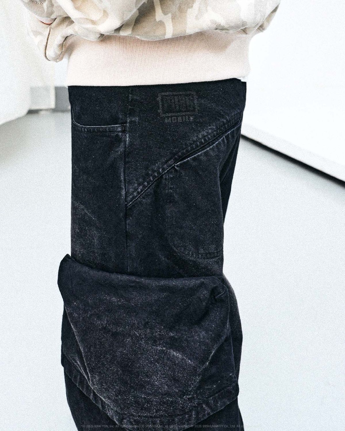 999휴머니티(999HUMANITY) Detachable CARGO POCKET PANT (BLACK)
