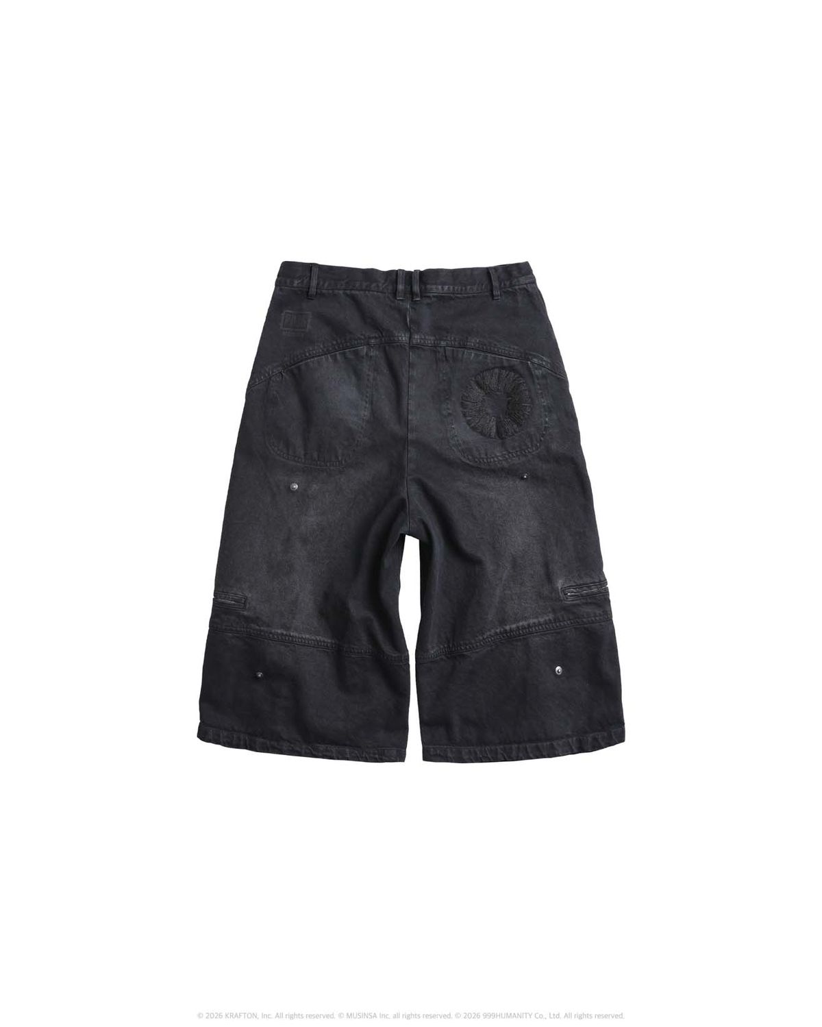 999휴머니티(999HUMANITY) Detachable CARGO POCKET PANT (BLACK)