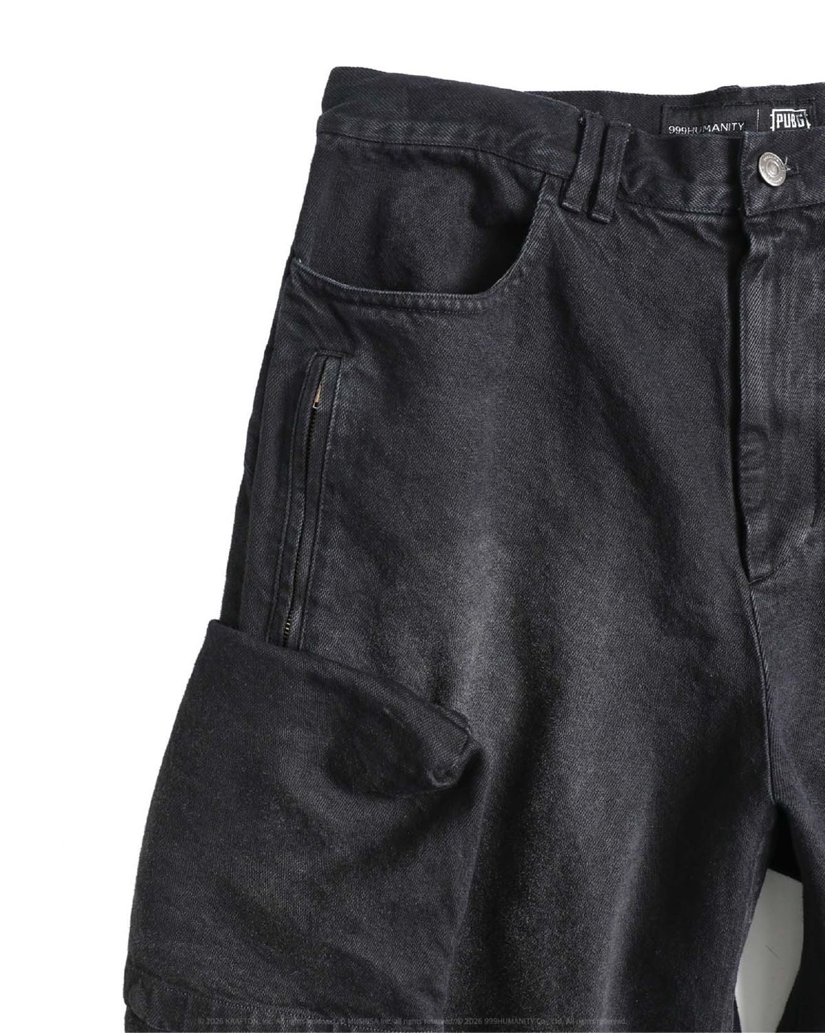 999휴머니티(999HUMANITY) Detachable CARGO POCKET PANT (BLACK)