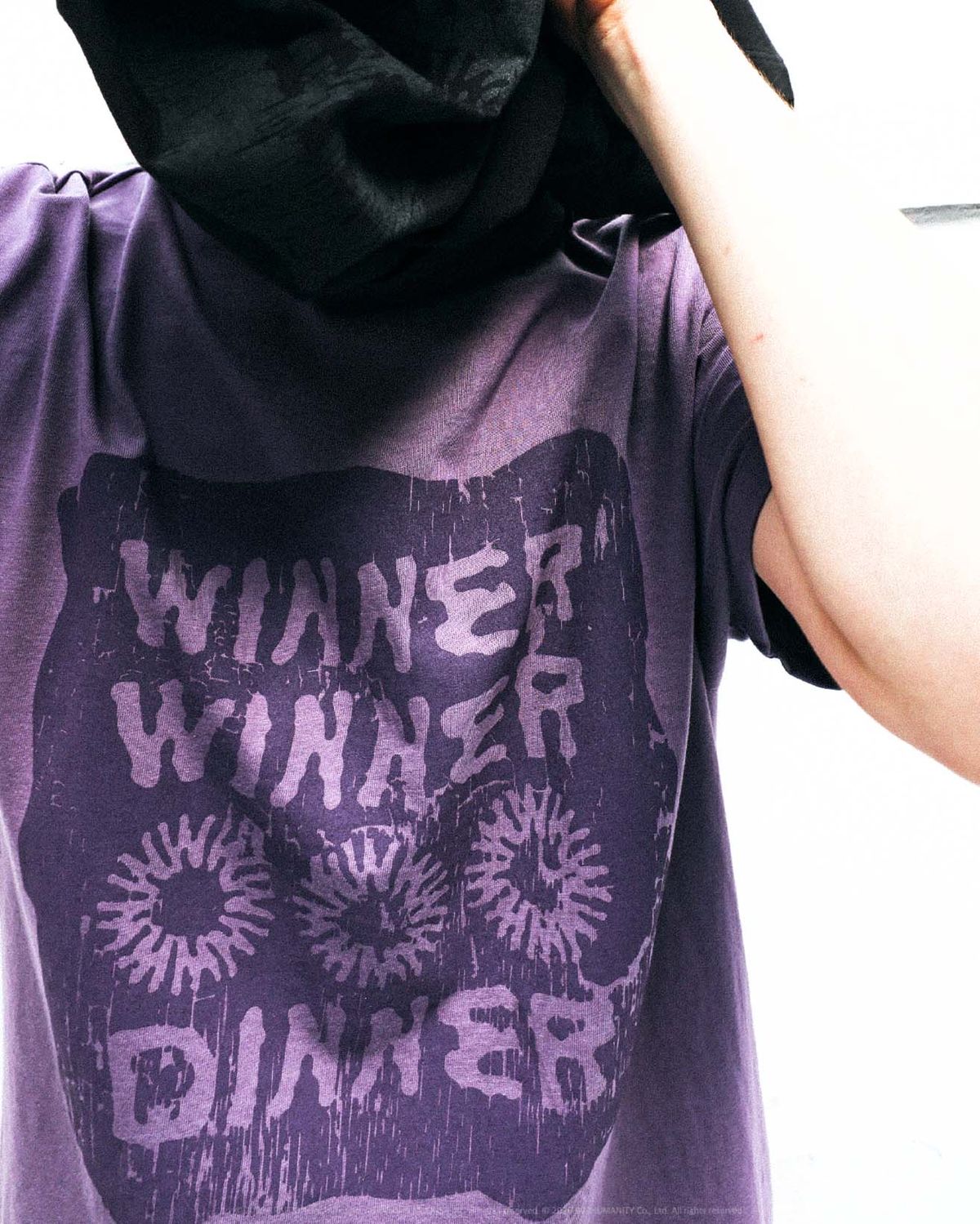 999휴머니티(999HUMANITY) WWCD HALF TEE (PURPLE)