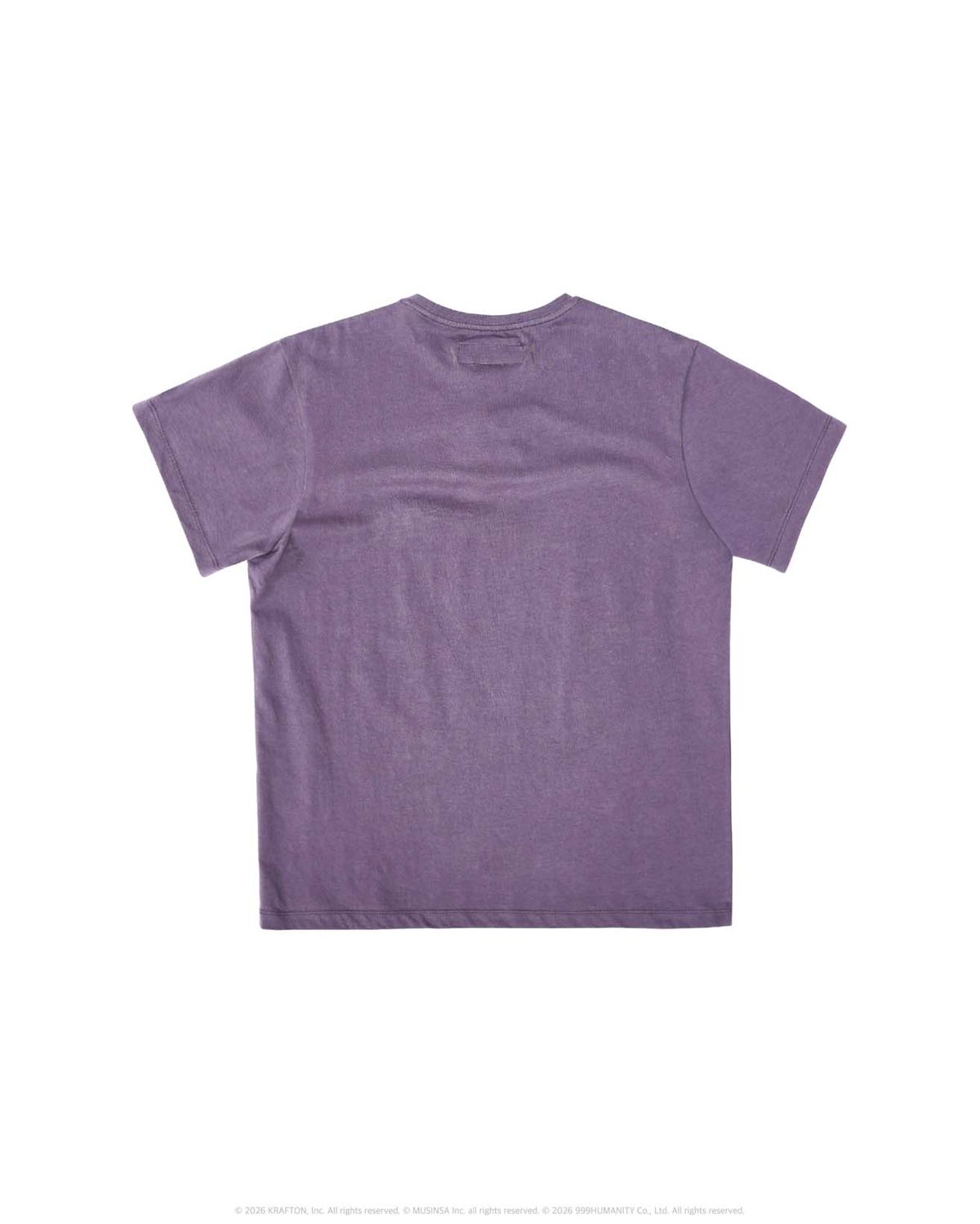999휴머니티(999HUMANITY) WWCD HALF TEE (PURPLE)