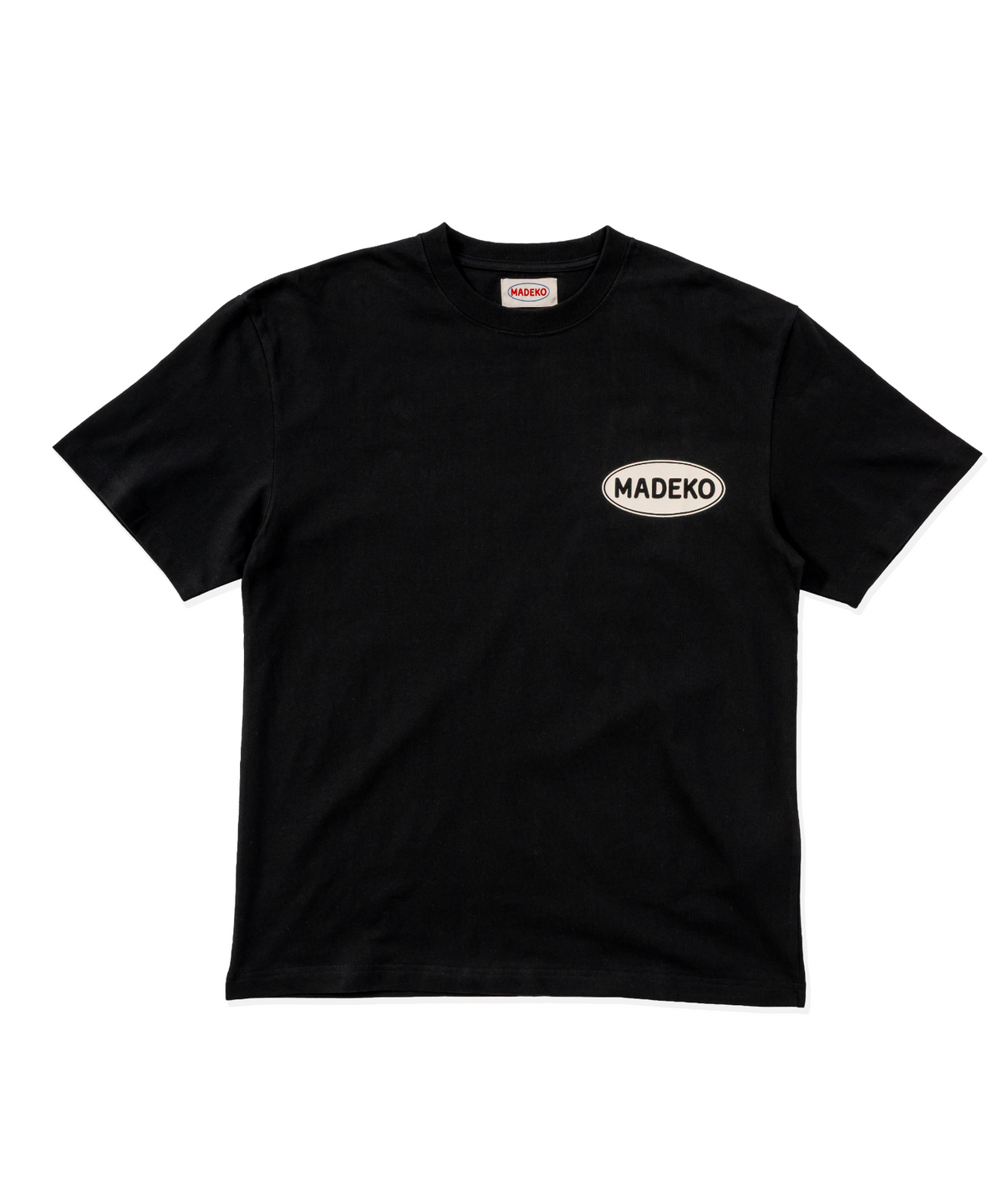 마데코(MADEKO) SIGNATURE LOGO MCB TEE_BLACK