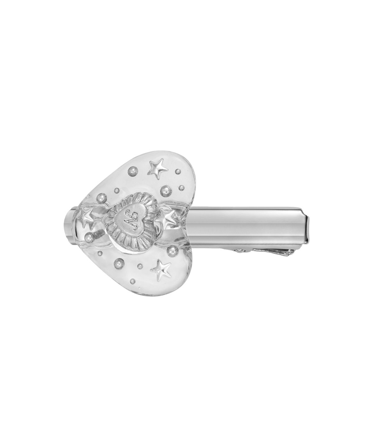 엔프프(NFF) glaze heart hairpin-white
