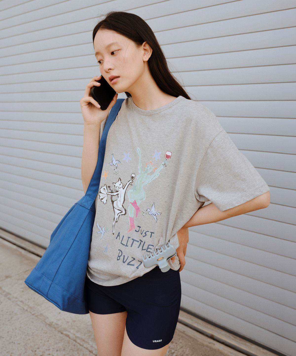 유라고(URAGO) Buzz boxy t-shirt_3colors