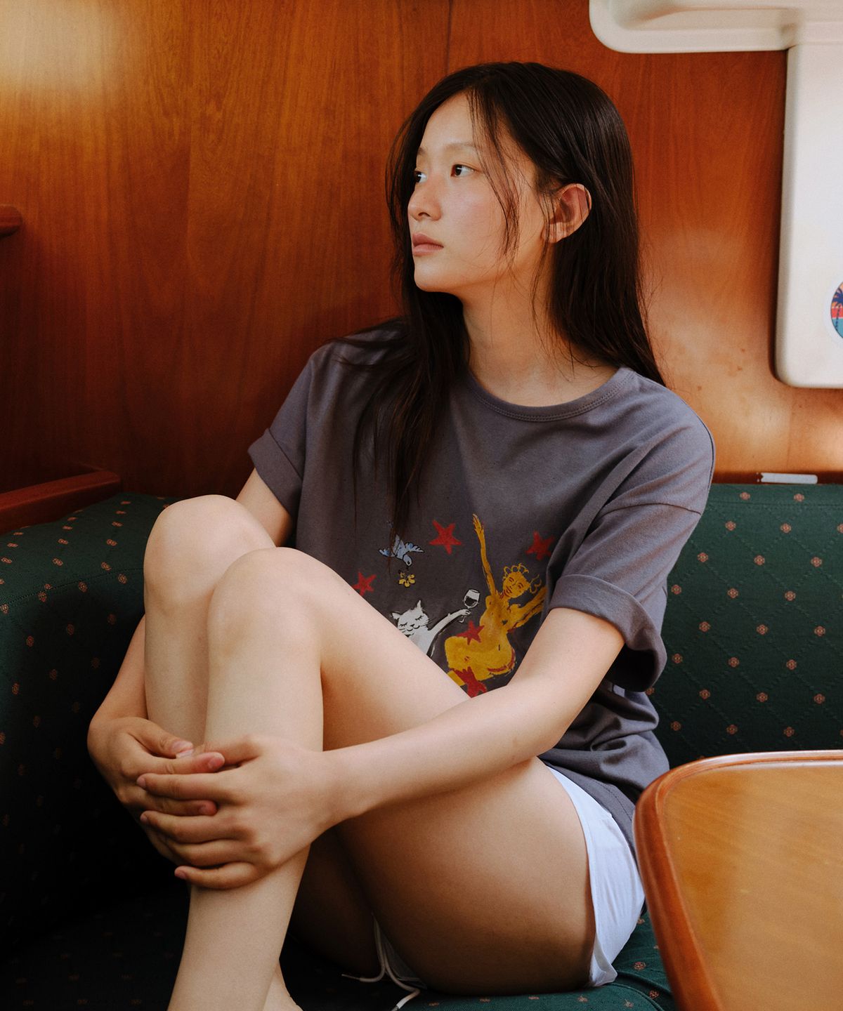유라고(URAGO) Buzz boxy t-shirt_3colors