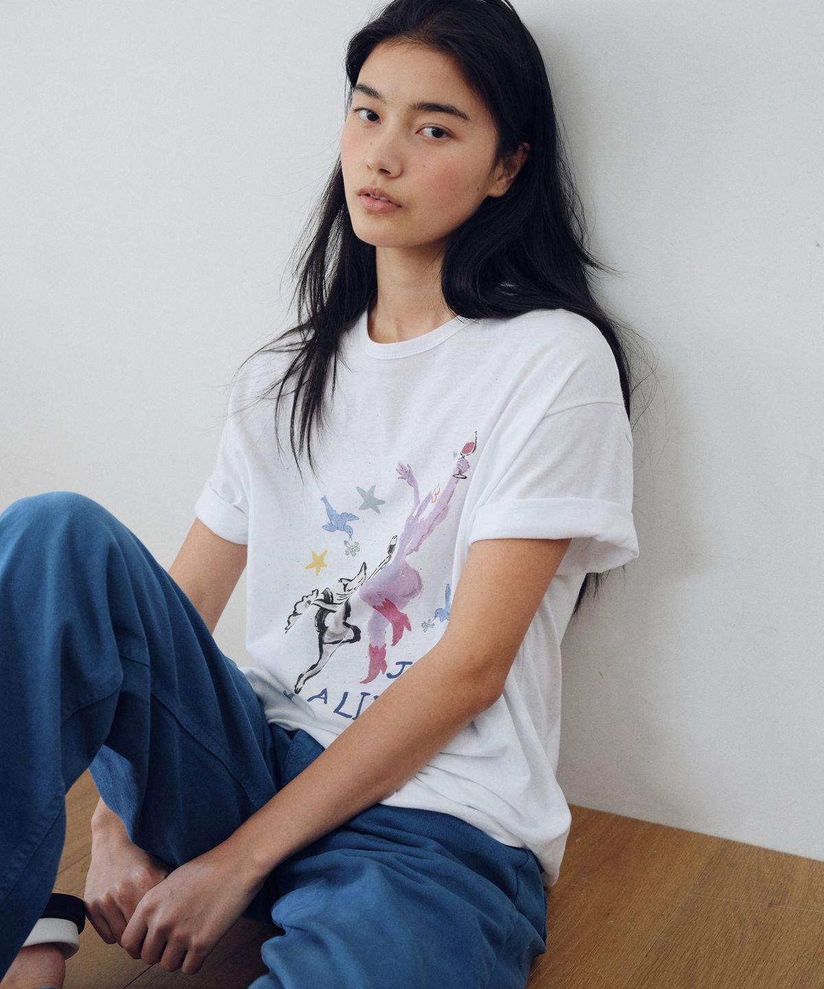 유라고(URAGO) Buzz boxy t-shirt_3colors