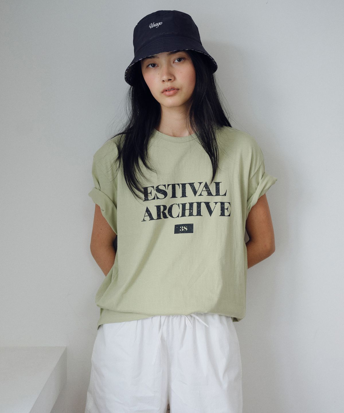 유라고(URAGO) Vintage estival t-shirt_3colors