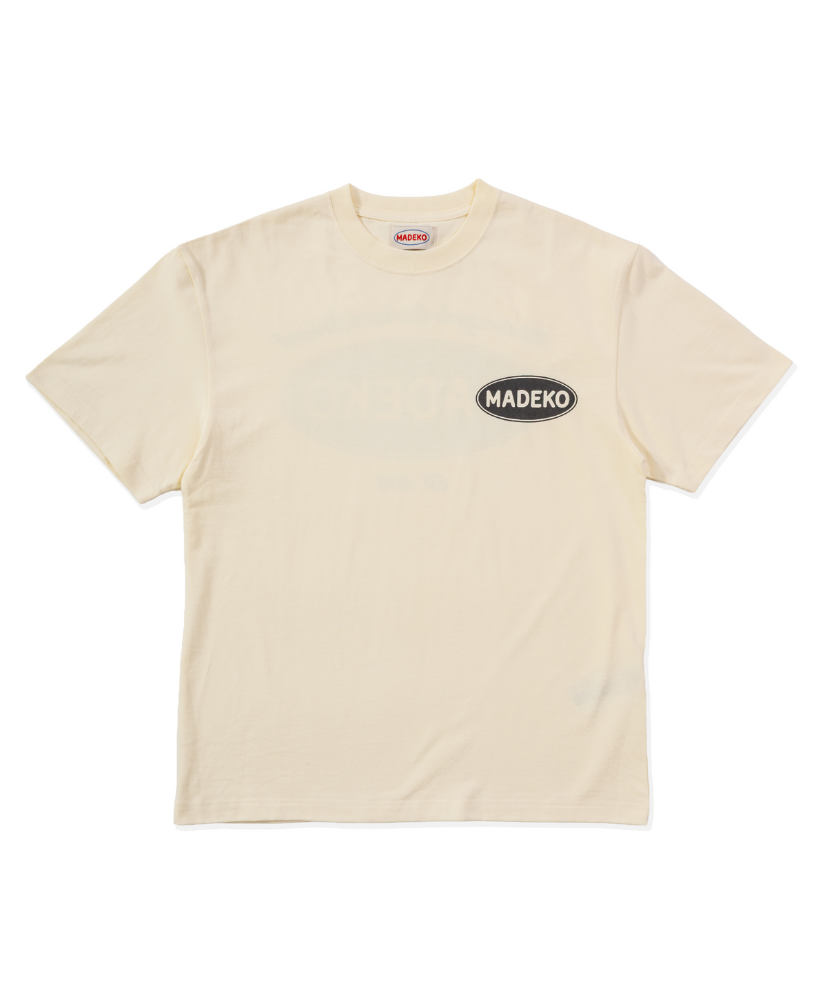 마데코(MADEKO) SIGNATURE LOGO MCB TEE_IVORY