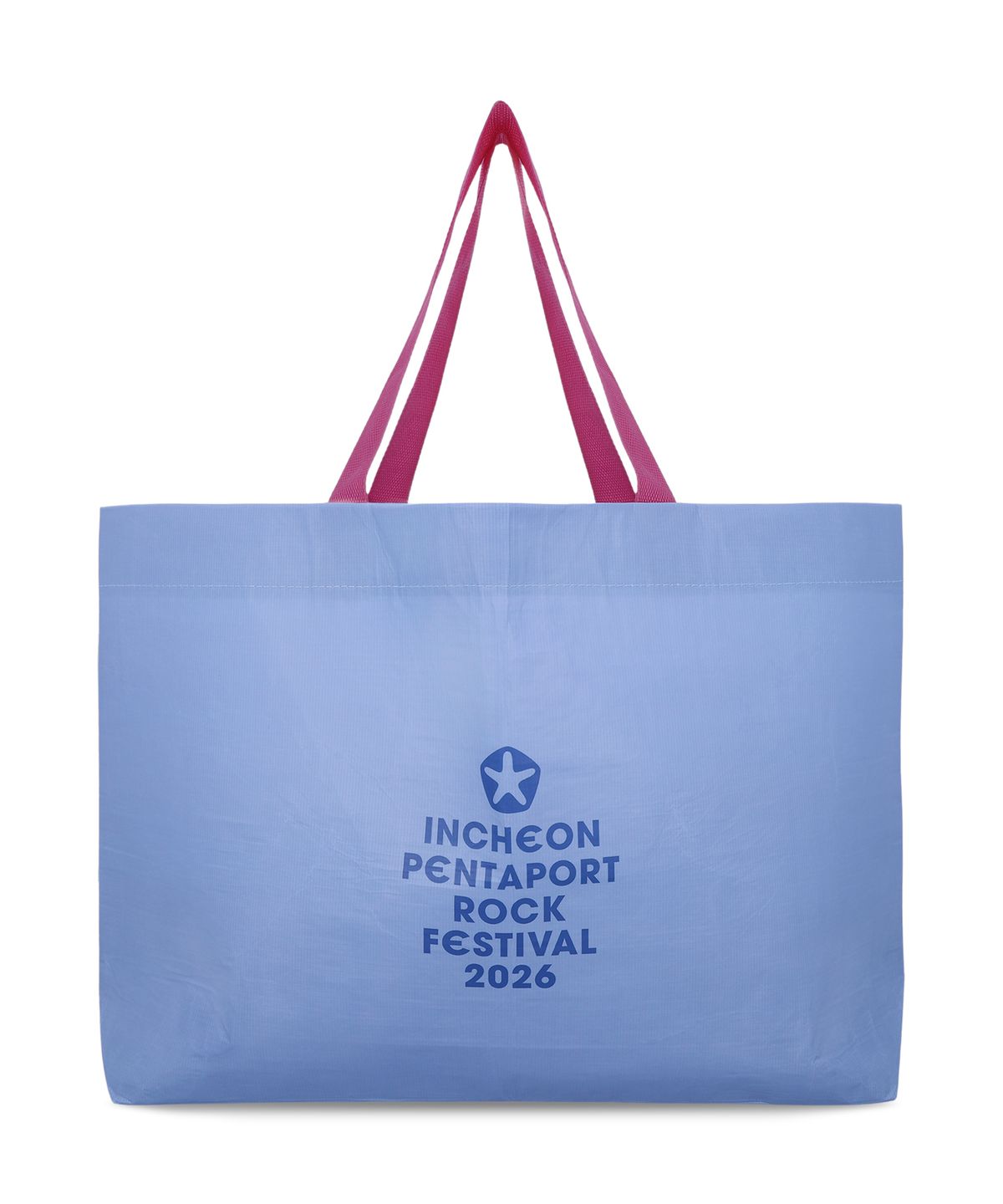 디스커스 애슬레틱(DISCUS ATHLETIC) 2026 PENTAPORT 타이포 타포린 백 블루