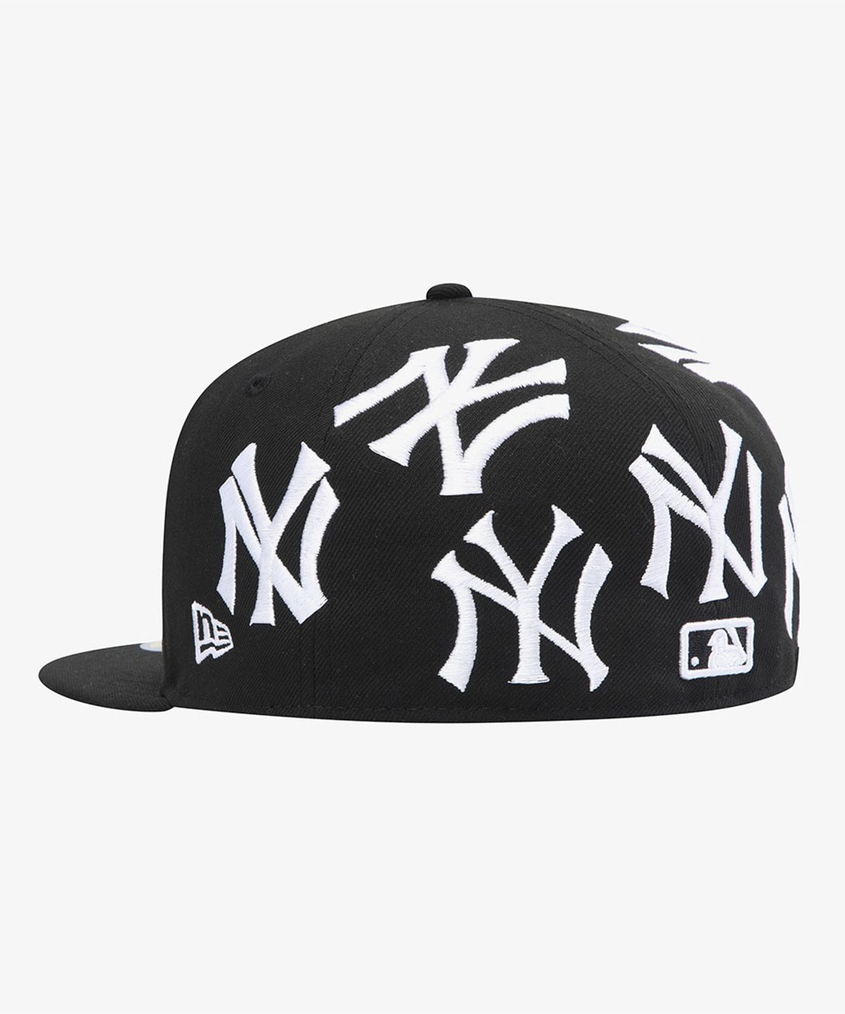 뉴에라(NEW ERA) 5950 TEAM LOGO ALL OVER NEYYAN BLK