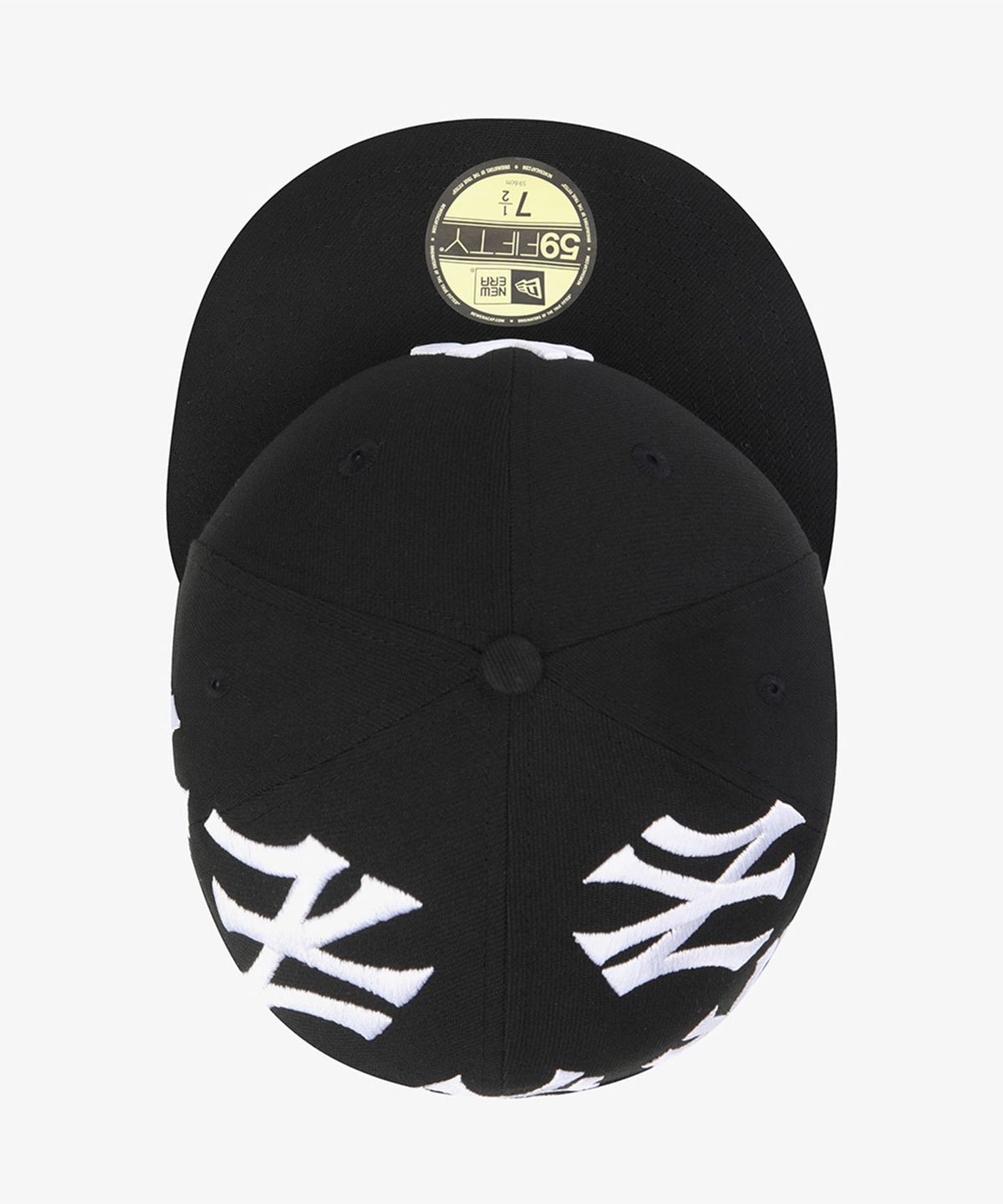 뉴에라(NEW ERA) 5950 TEAM LOGO ALL OVER NEYYAN BLK