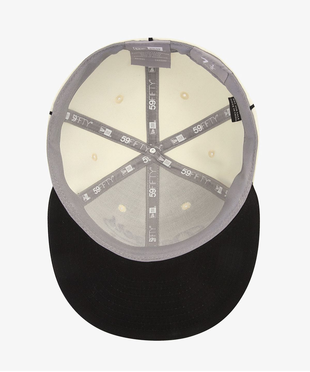 뉴에라(NEW ERA) 5950 PIPING SCRIPT LOSDOD C WHI