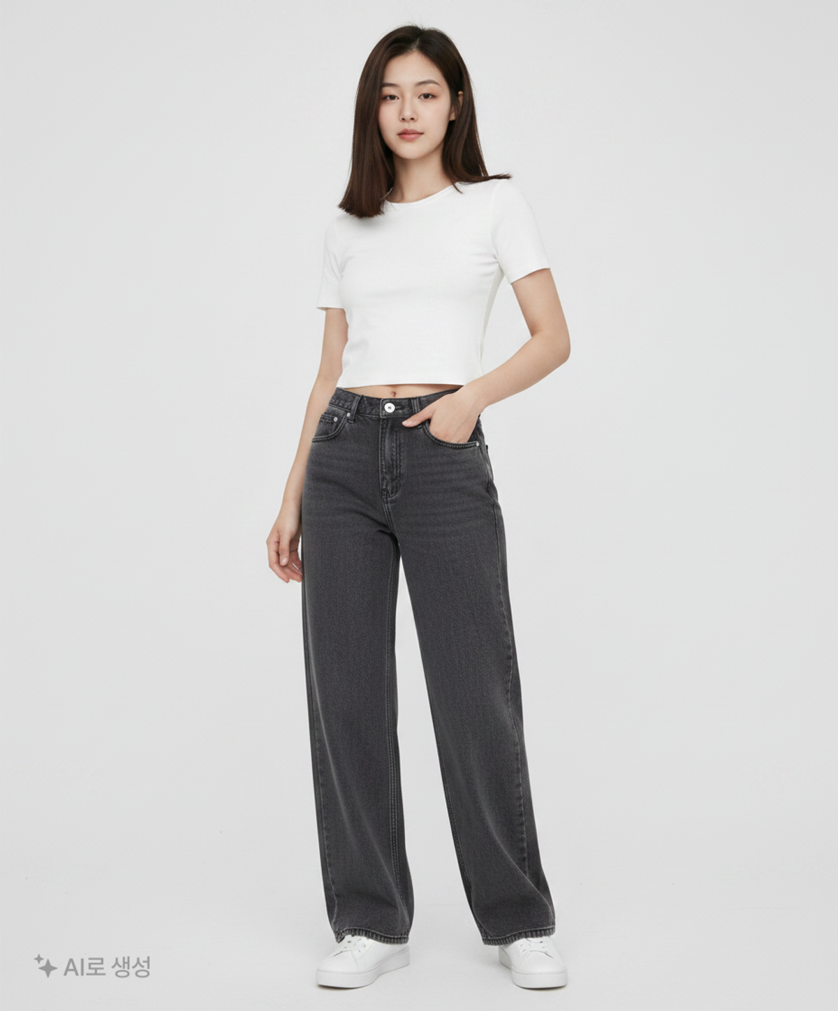 굿라이프웍스(GLW) 청/데님 팬츠 S
