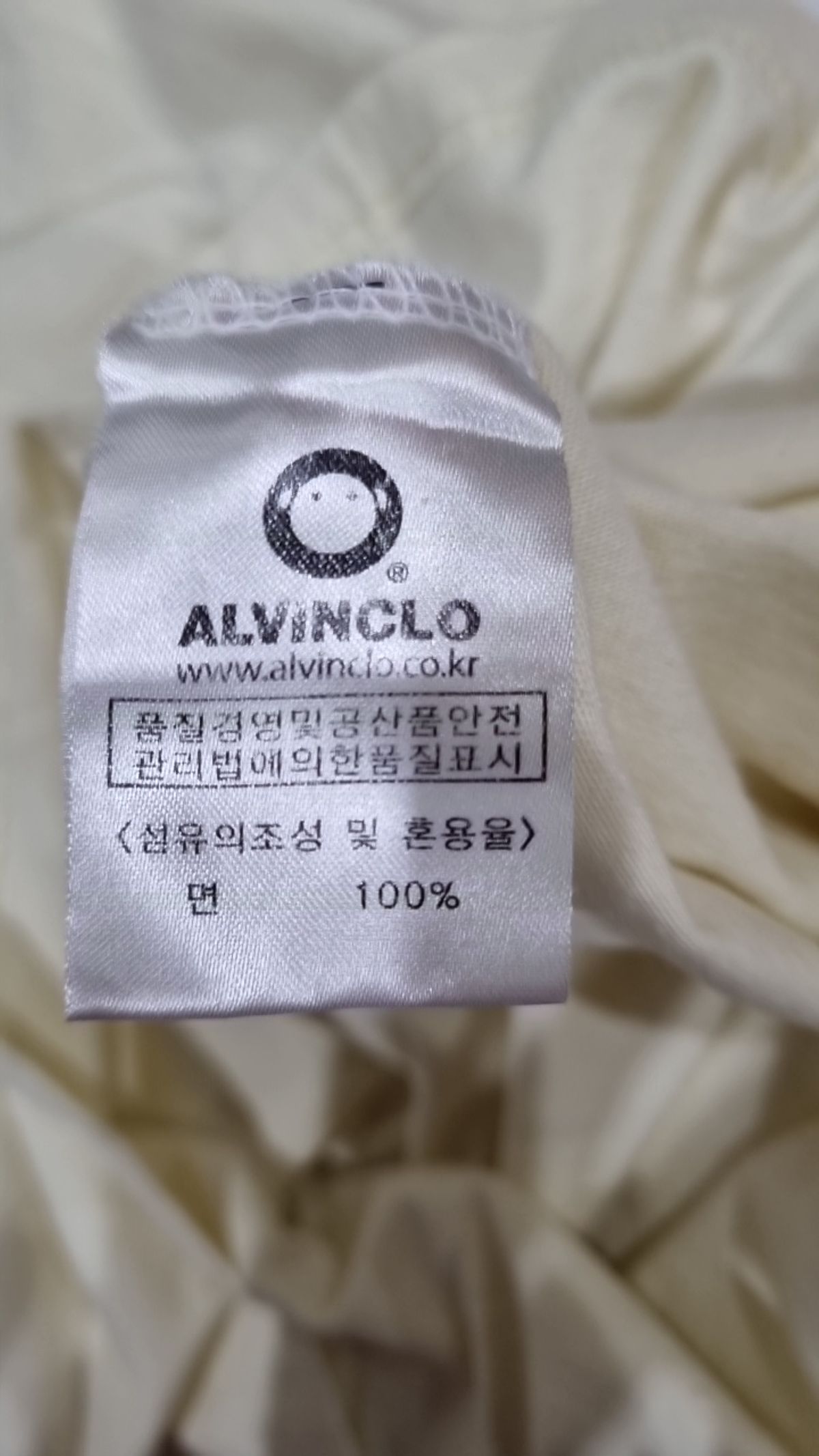 앨빈클로(ALVINCLO) 반소매 티셔츠 L