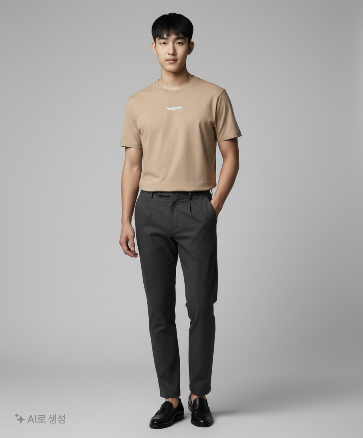 86로드(86ROAD) COMPACT HALF T-SHIRTS SAND BEIGE