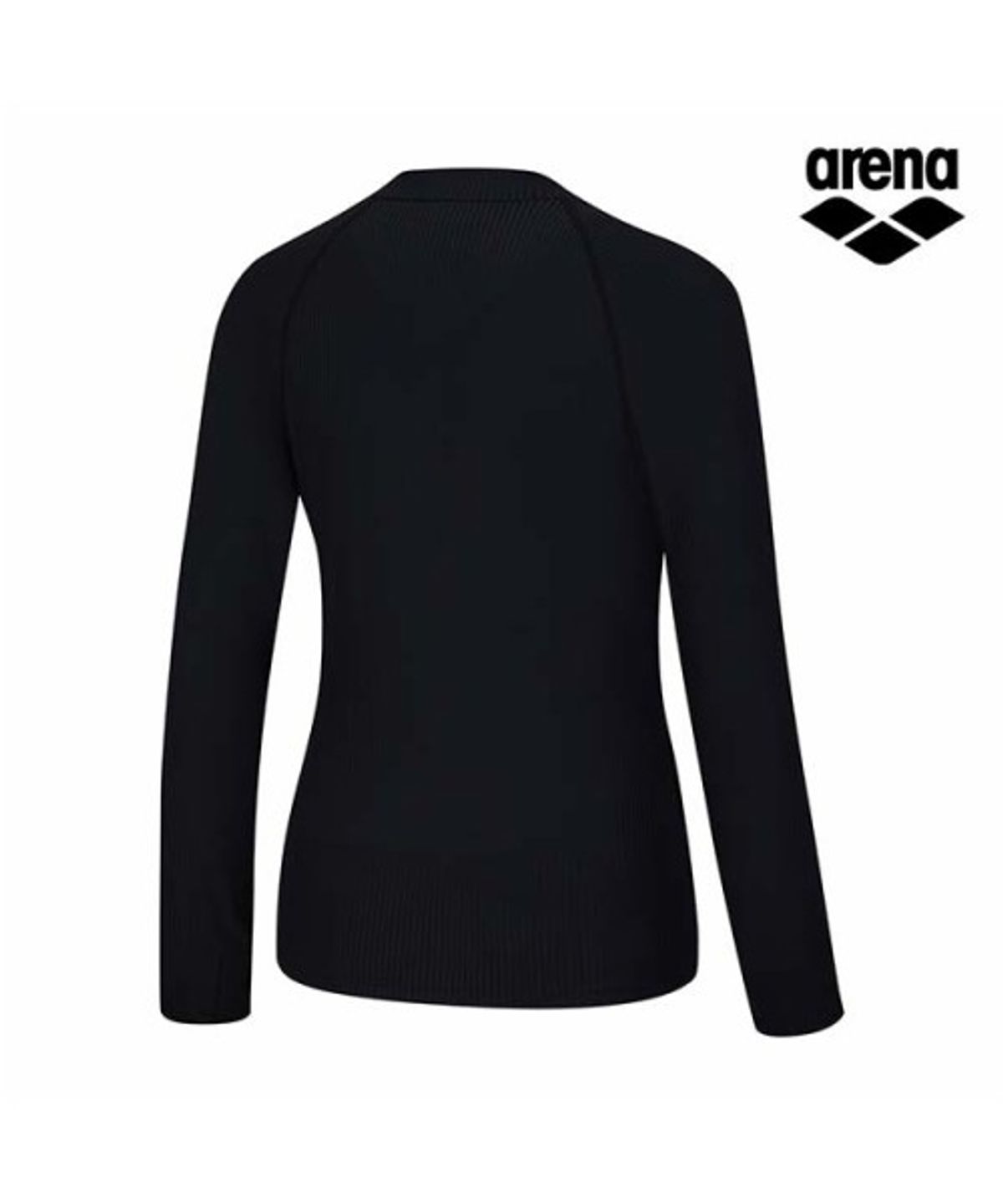 아레나(ARENA) 그래픽데이 여성 슬림핏 집업 래쉬가드 A6BL1QR24BLK