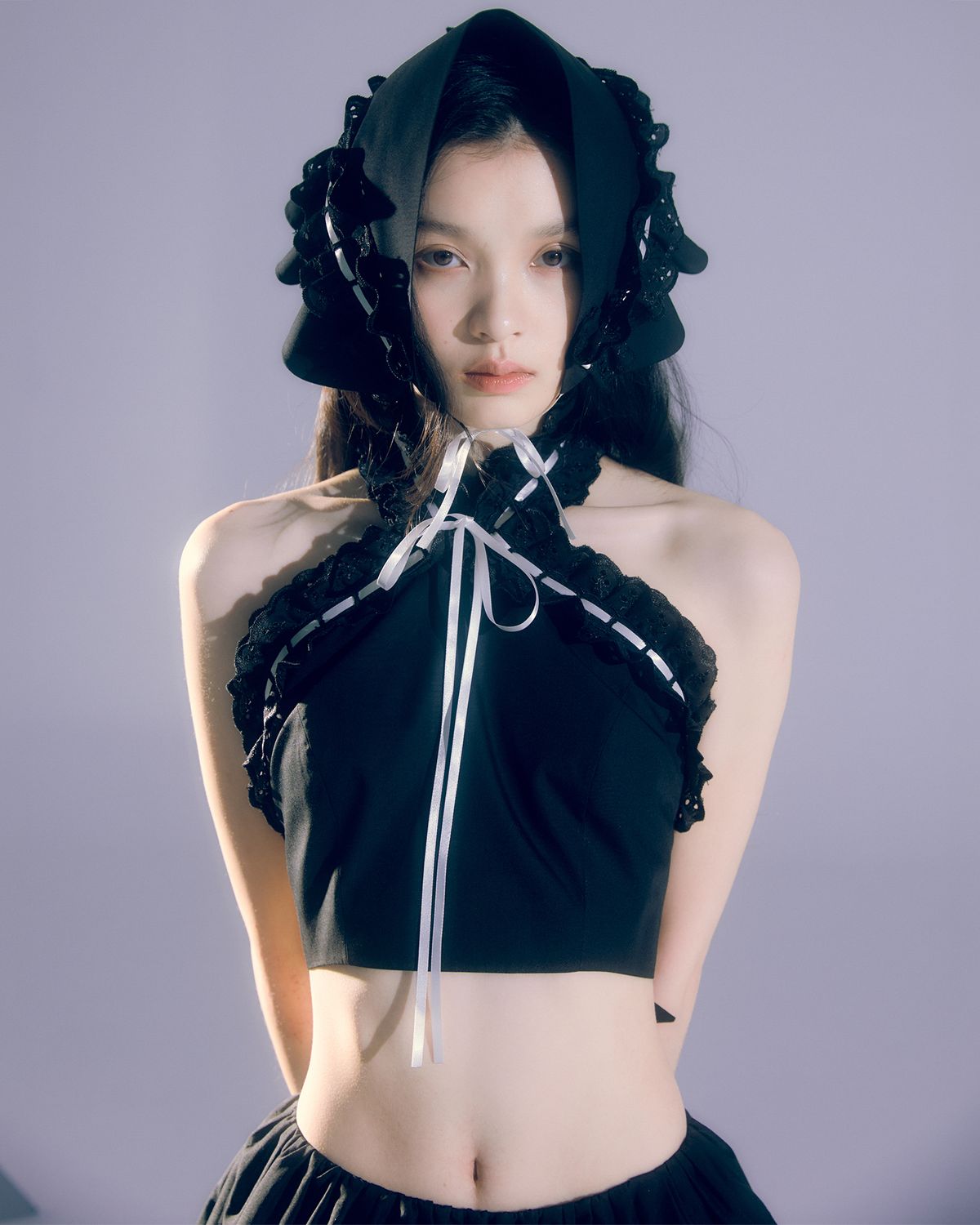 러뷰이(LOVUEE) 앙글레즈 반다나 블랙